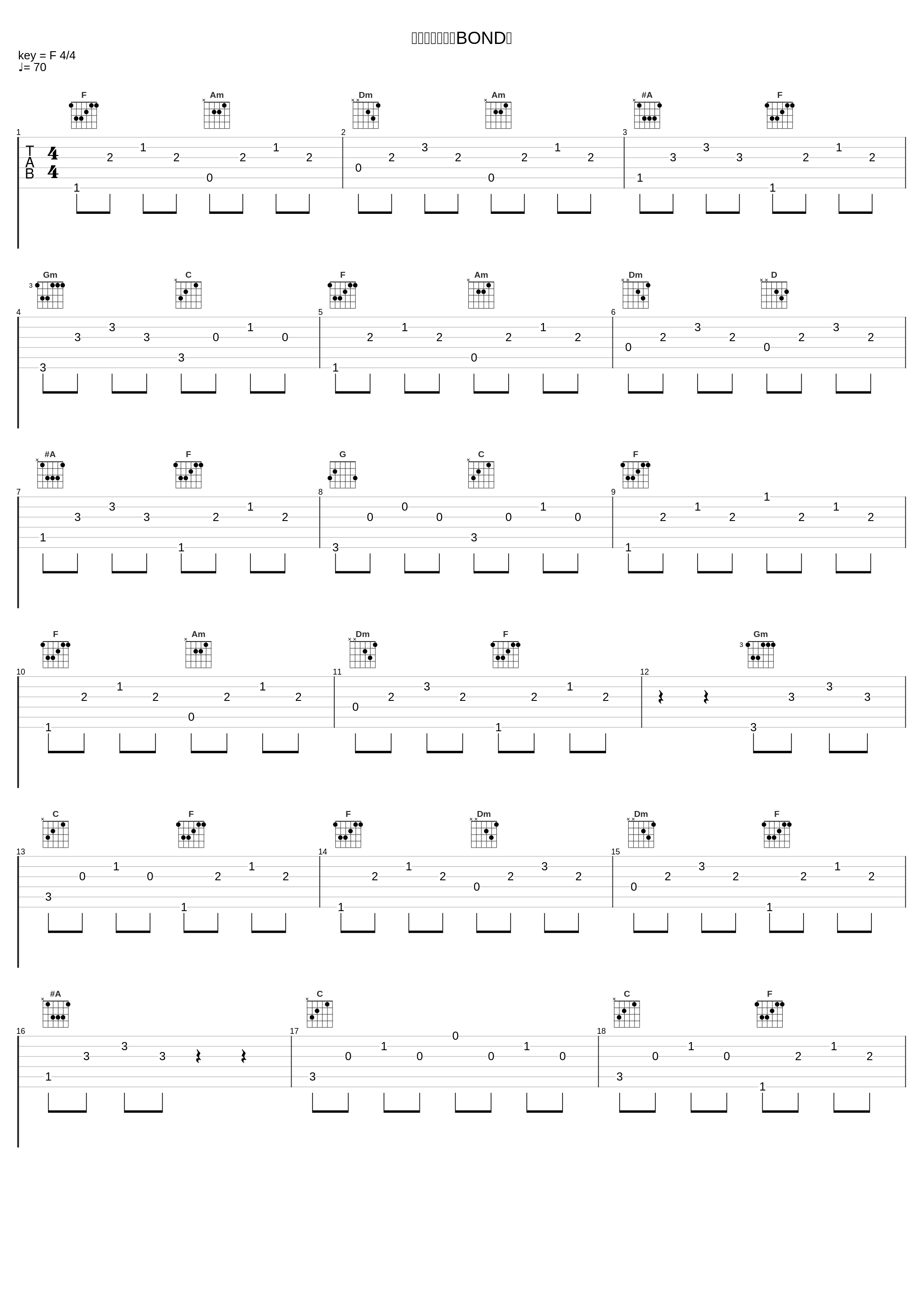 爱因为在心中（BOND）_陈欣艺,Bond_1