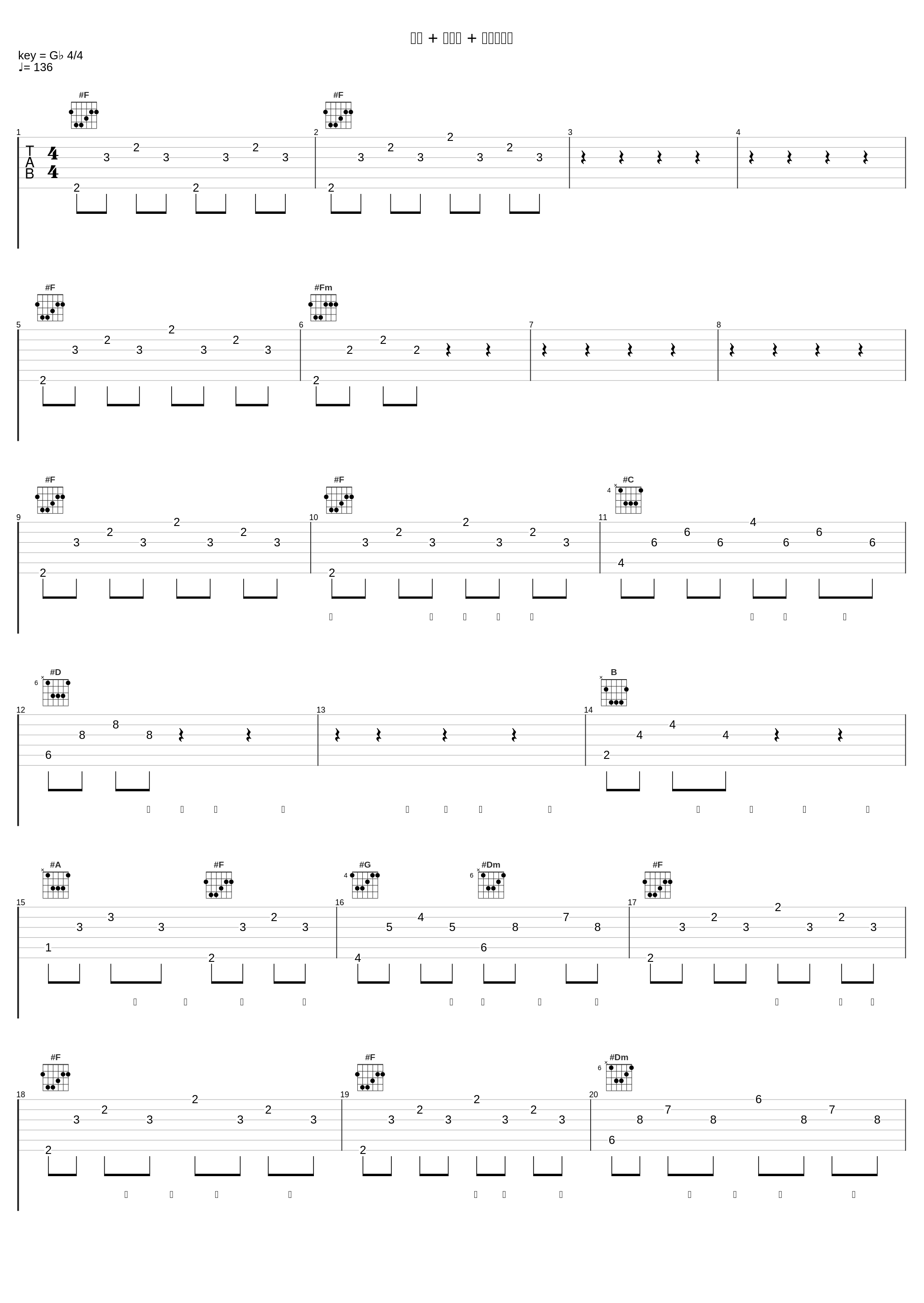 奔跑 + 快乐颂 + 热情的沙漠_陈翔,炫声乐团_1