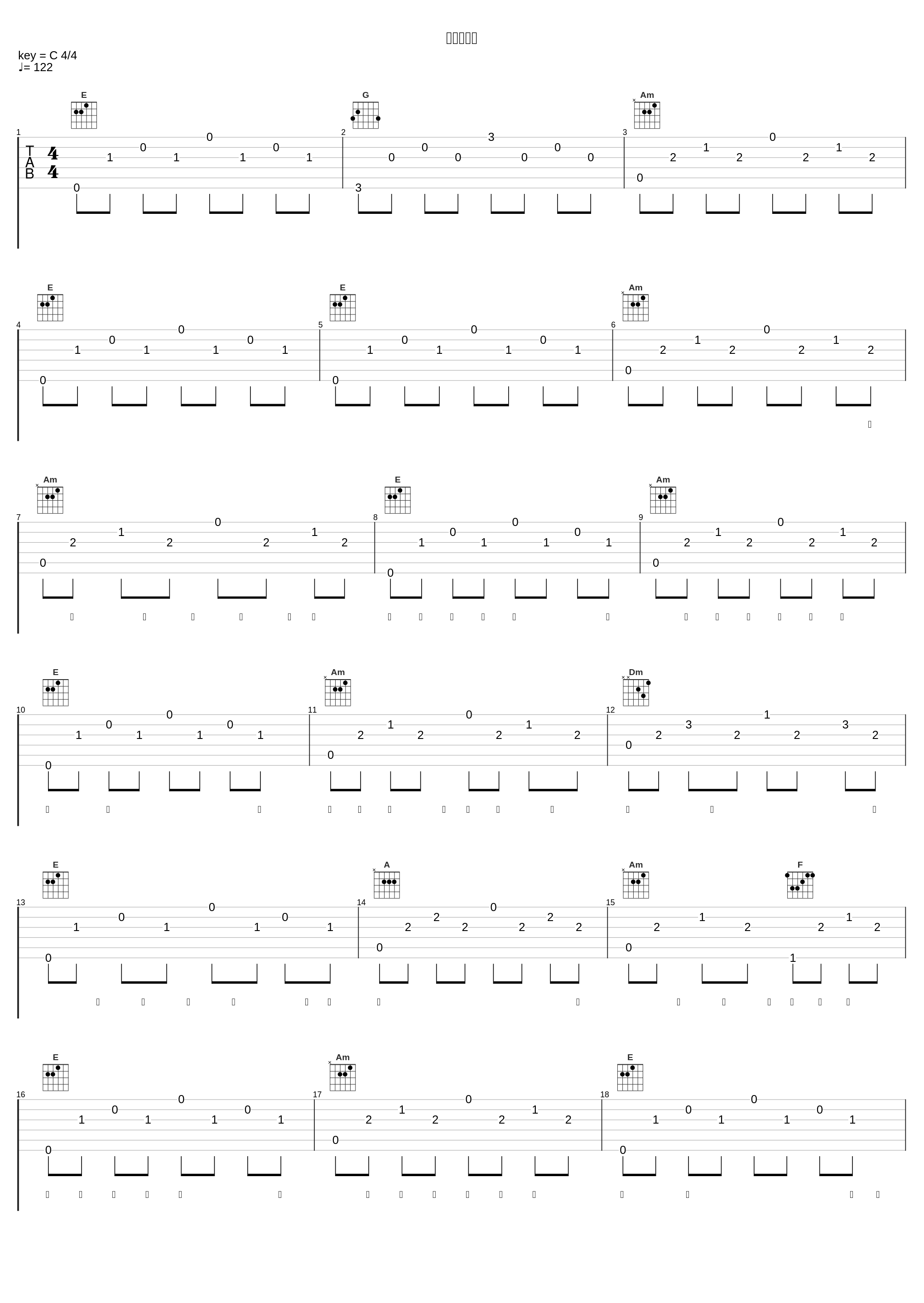 里约热内卢_陈楚生_1