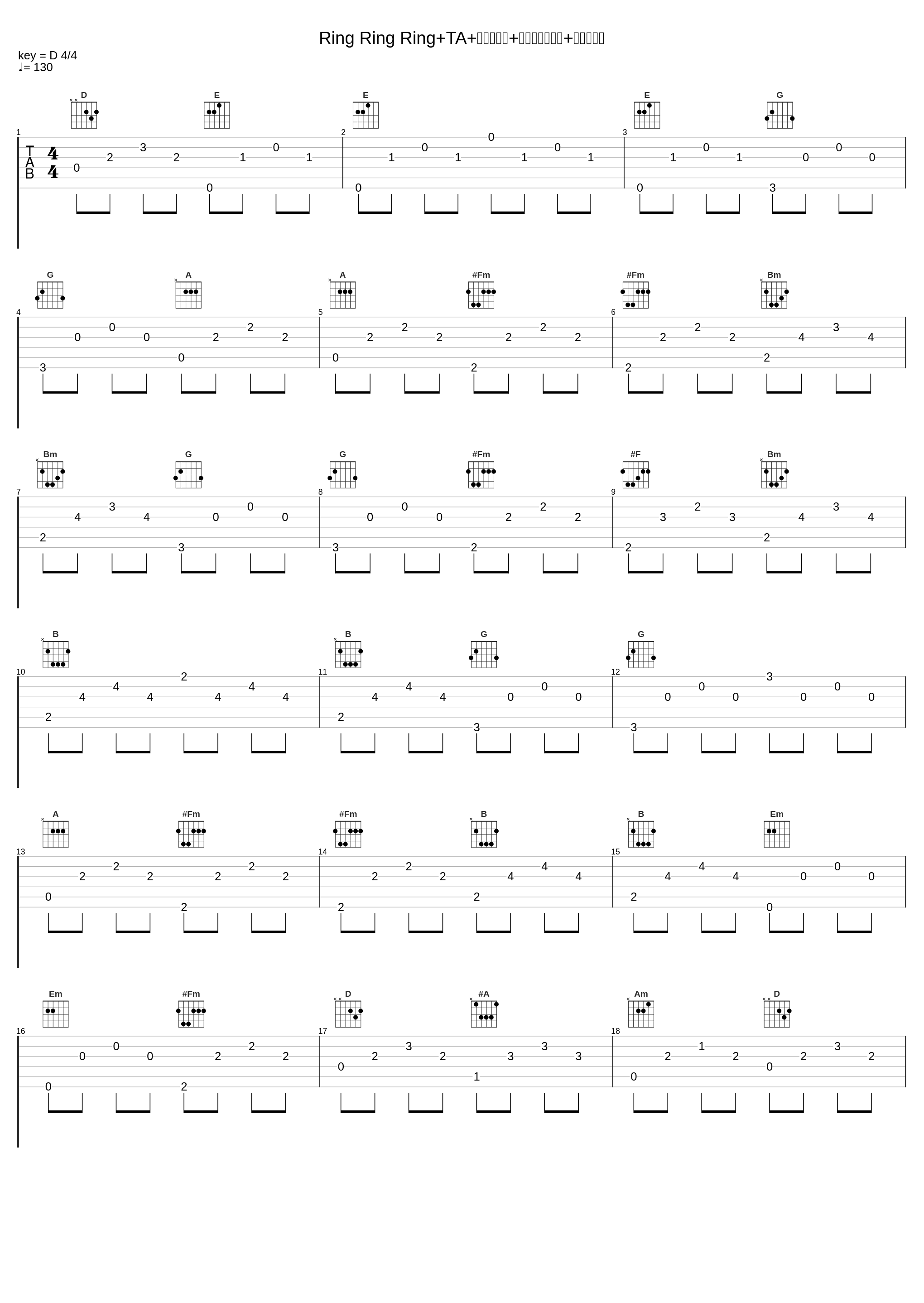 Ring Ring Ring+TA+那一刻心动+白月光与朱砂痣+银河与星斗_陈之_1