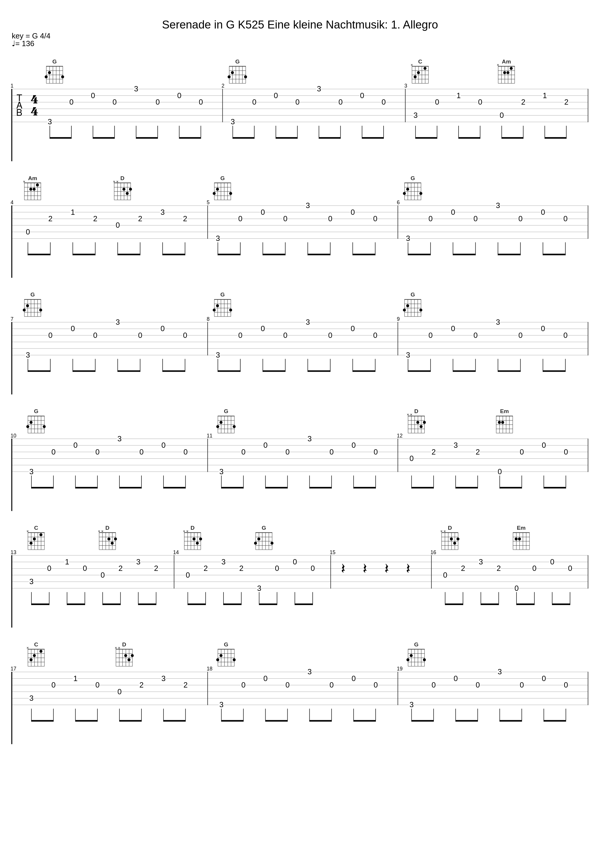 Serenade in G K525 Eine kleine Nachtmusik: 1. Allegro_James Last_1