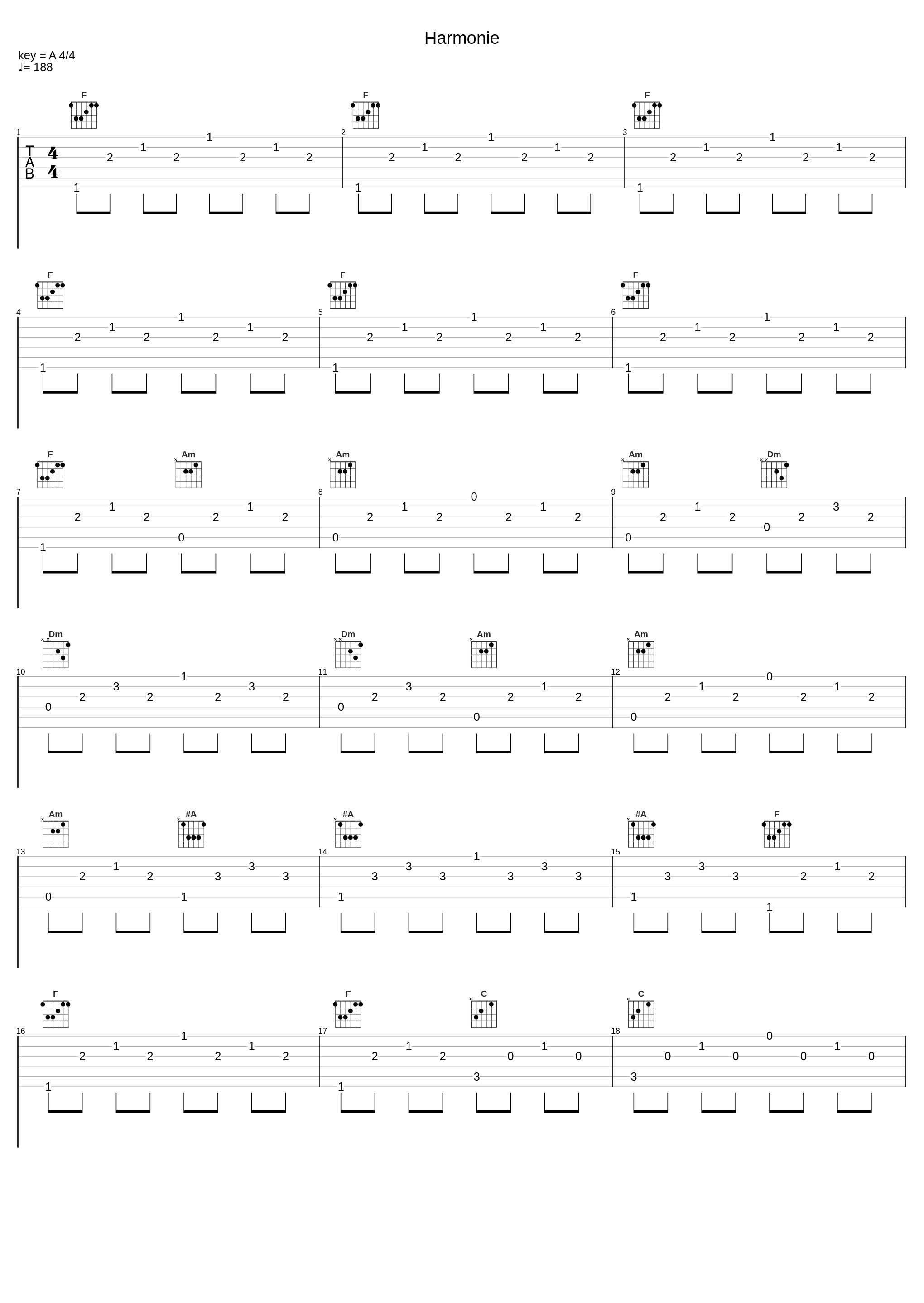 Harmonie_Arnold Schönberg_1