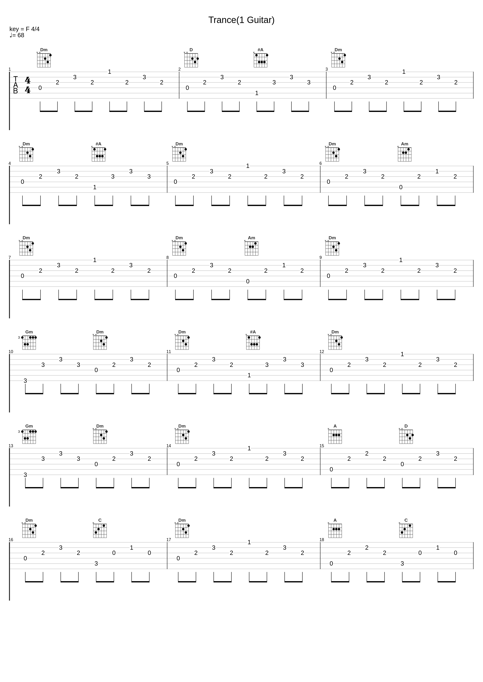 Trance(1 Guitar)_Jamie Dupuis_1