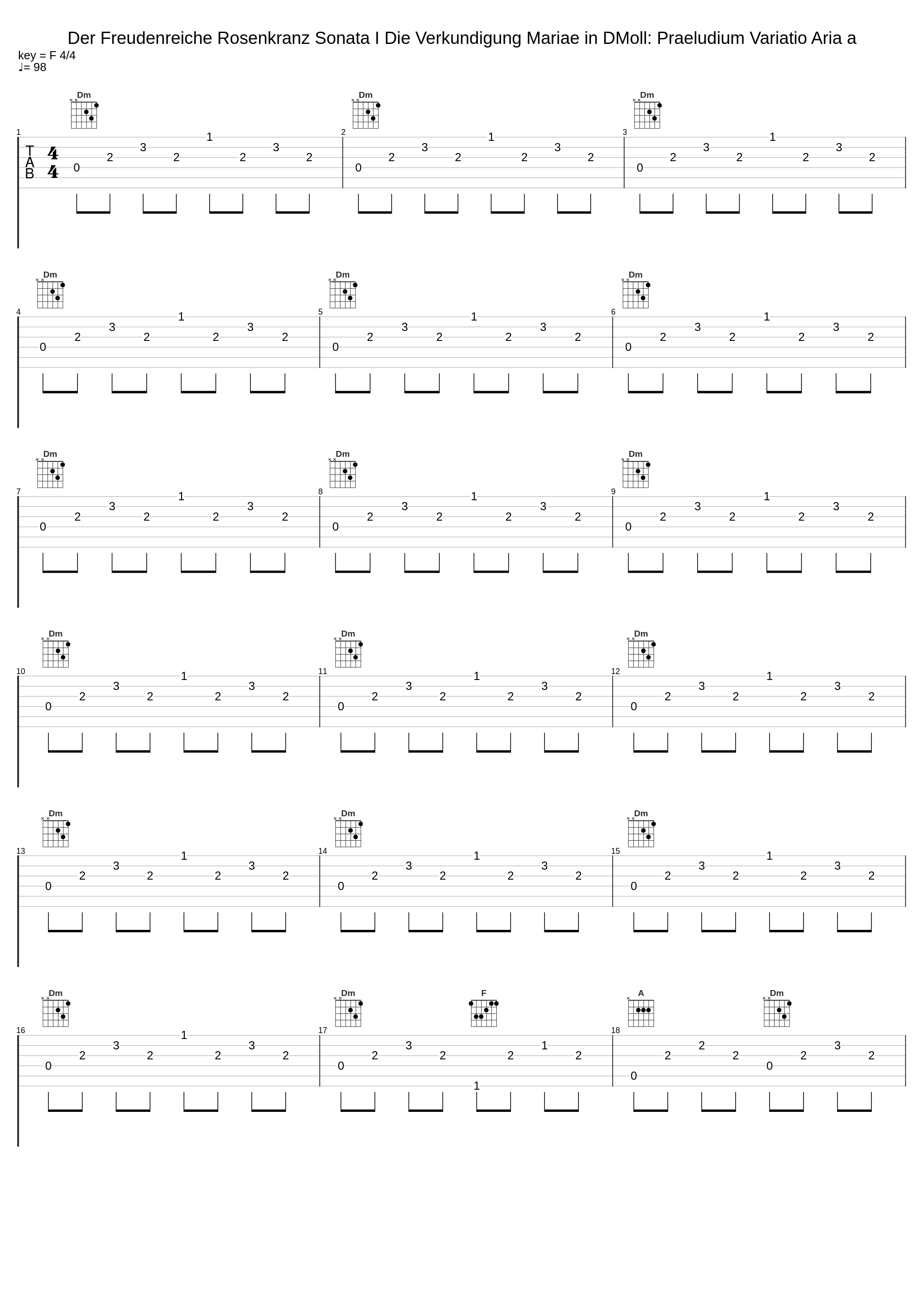 Der Freudenreiche Rosenkranz Sonata I Die Verkundigung Mariae in DMoll: Praeludium Variatio Aria a_Bizzarrie Armoniche,Riccardo Minasi,Heinrich Ignaz Franz von Biber_1