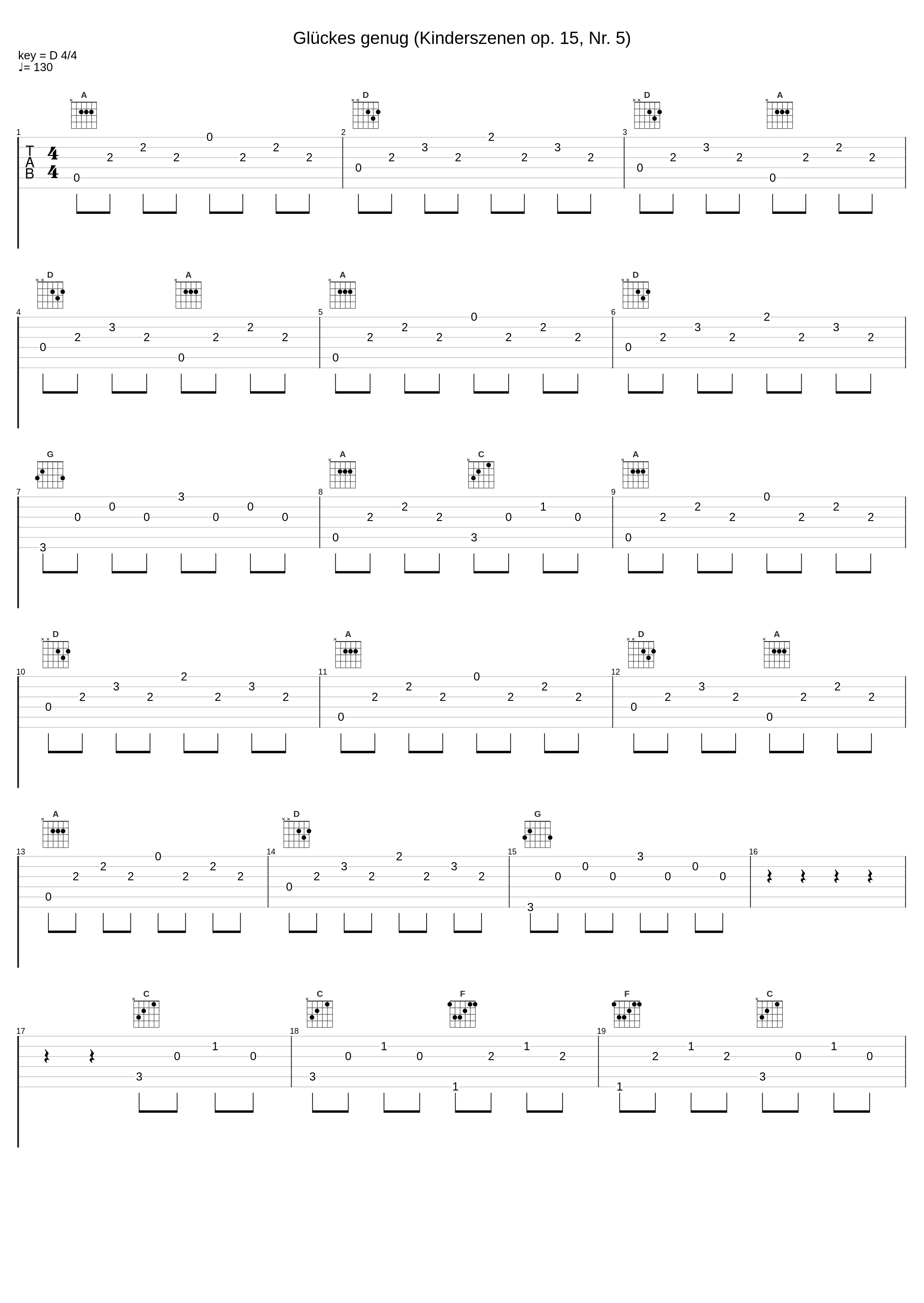 Glückes genug (Kinderszenen op. 15, Nr. 5)_Robert Schumann_1