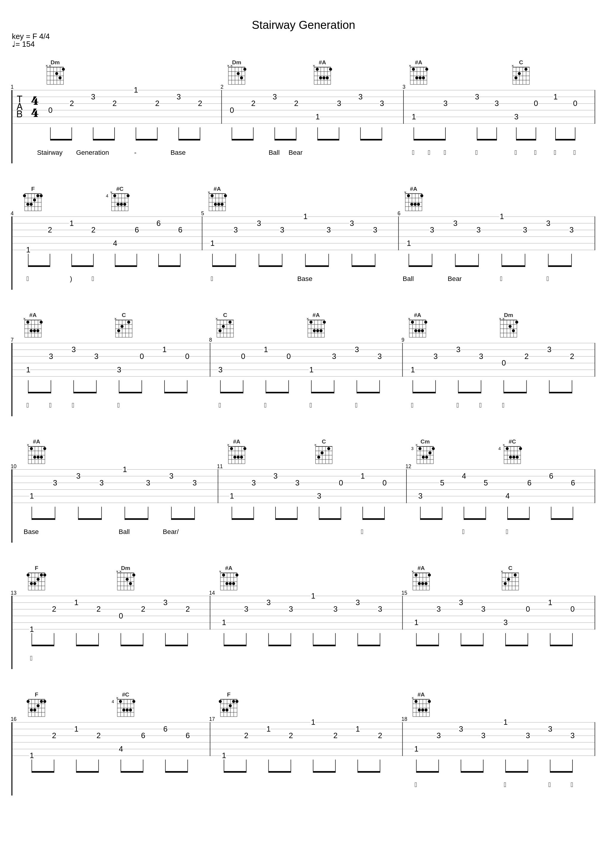 Stairway Generation_Base Ball Bear_1