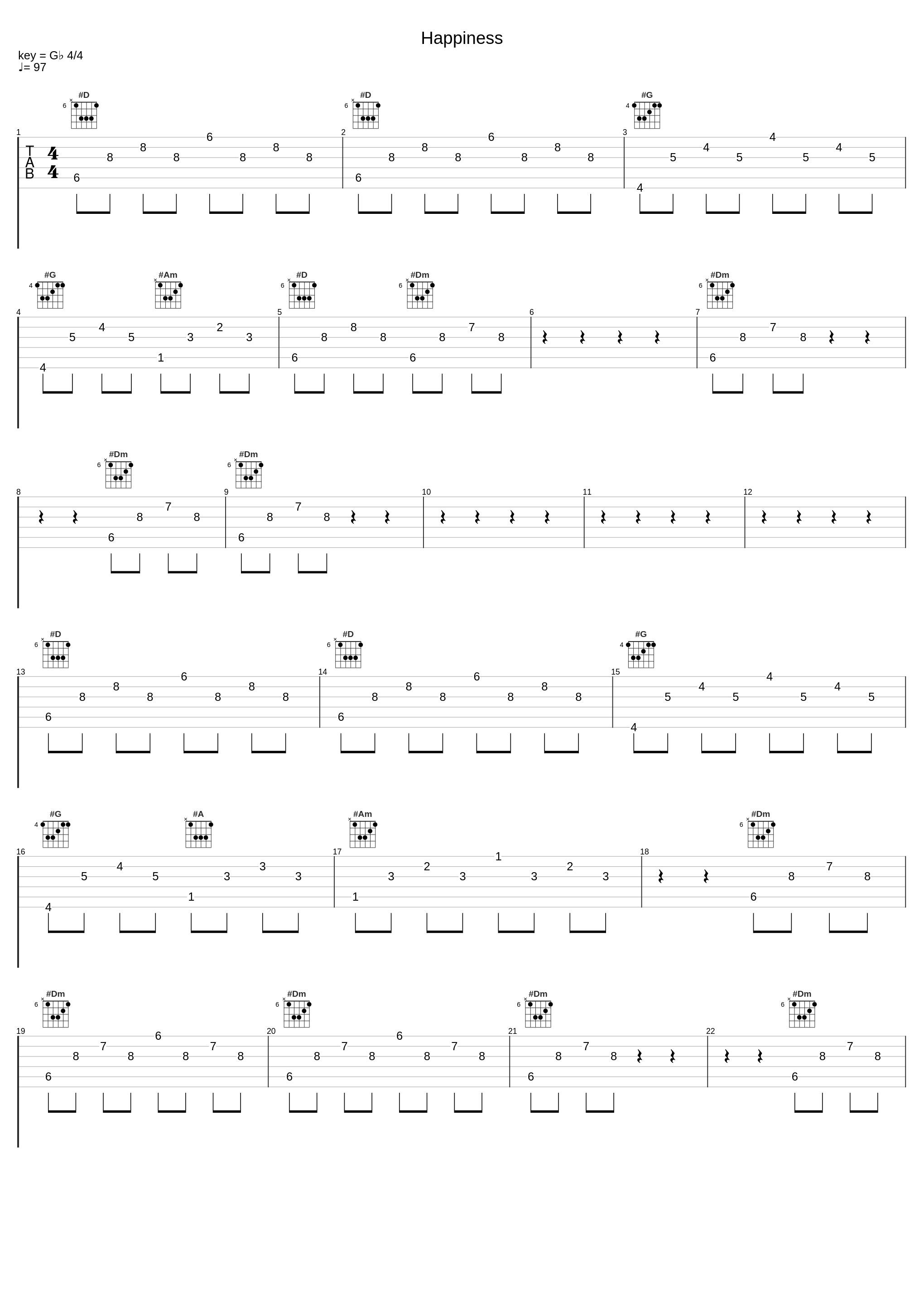 Happiness_Tabata Music_1