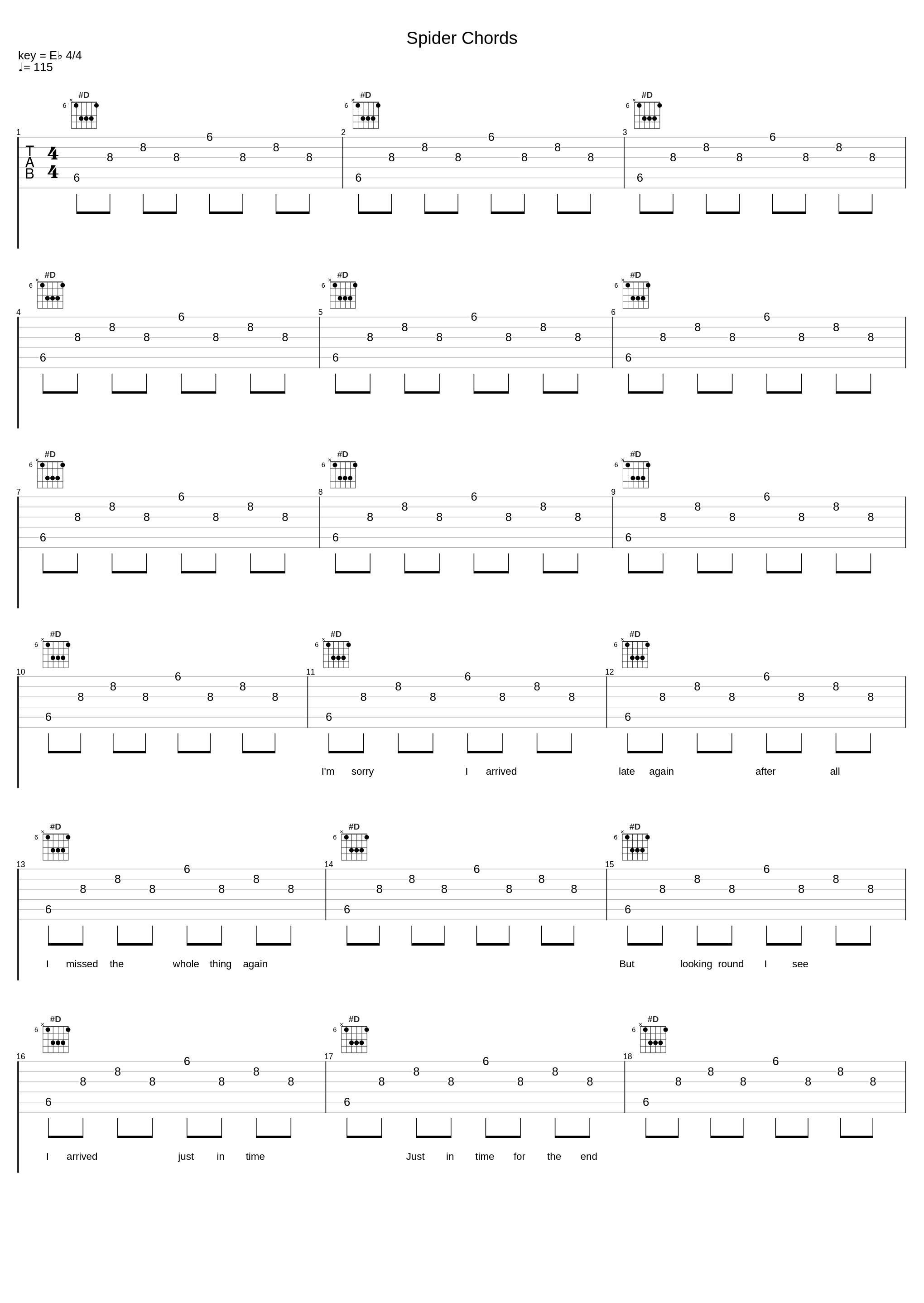 Spider Chords_British India_1