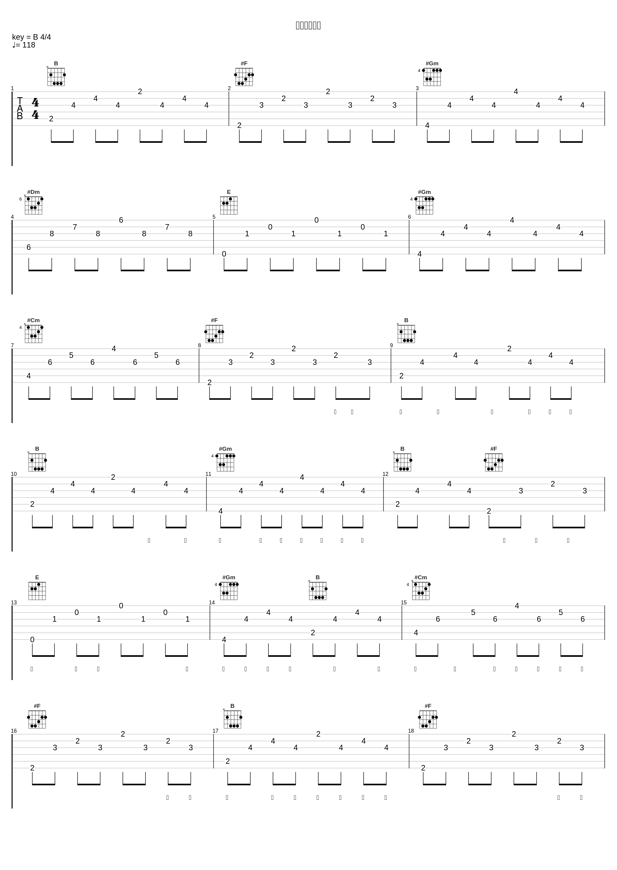 只想表白一句_胖虎（董欣怡）_1