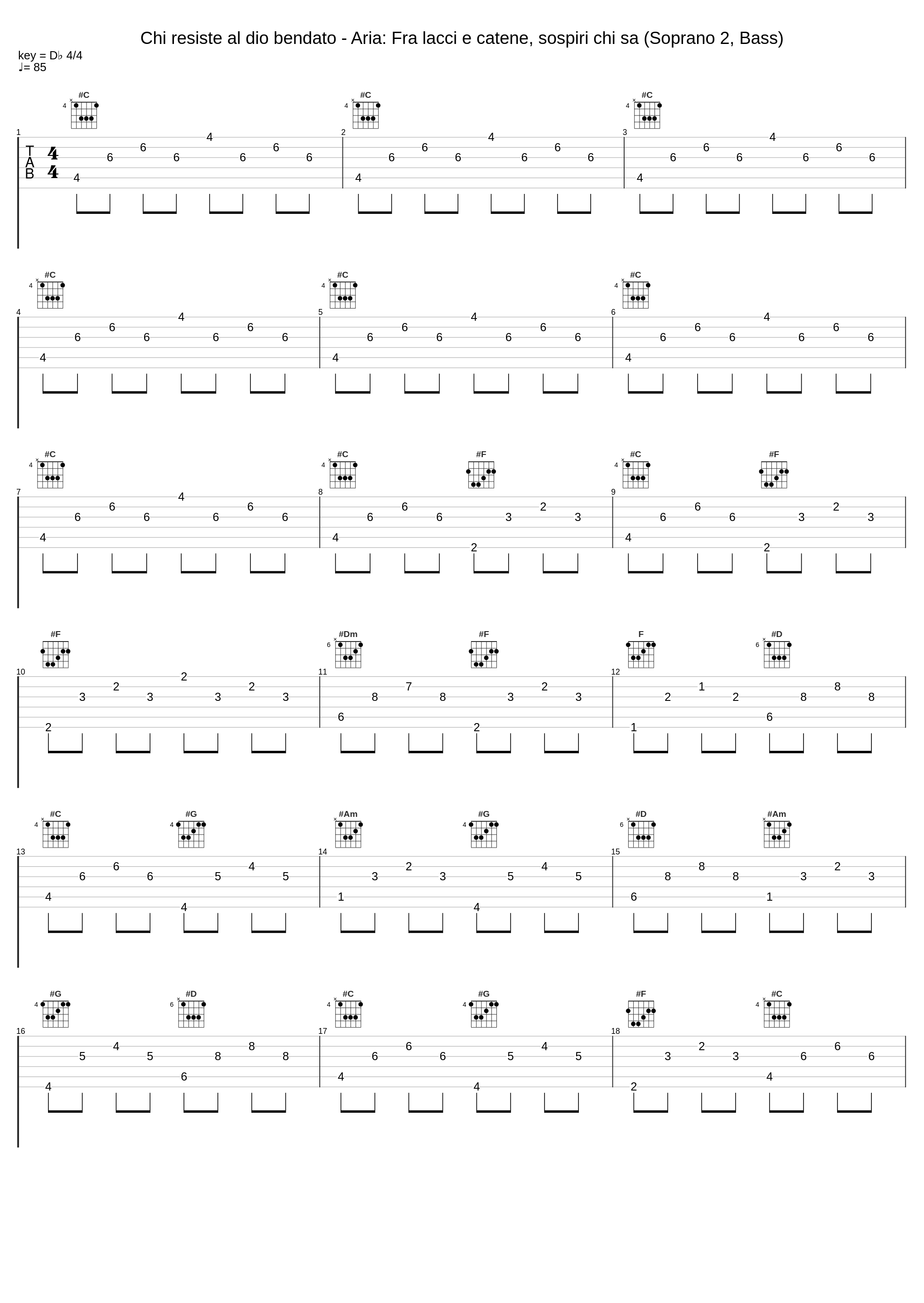 Chi resiste al dio bendato - Aria: Fra lacci e catene, sospiri chi sa (Soprano 2, Bass)_Anna Chierichetti,Riccardo Ristori,Alessandro Stradella,Estévan Velardi_1