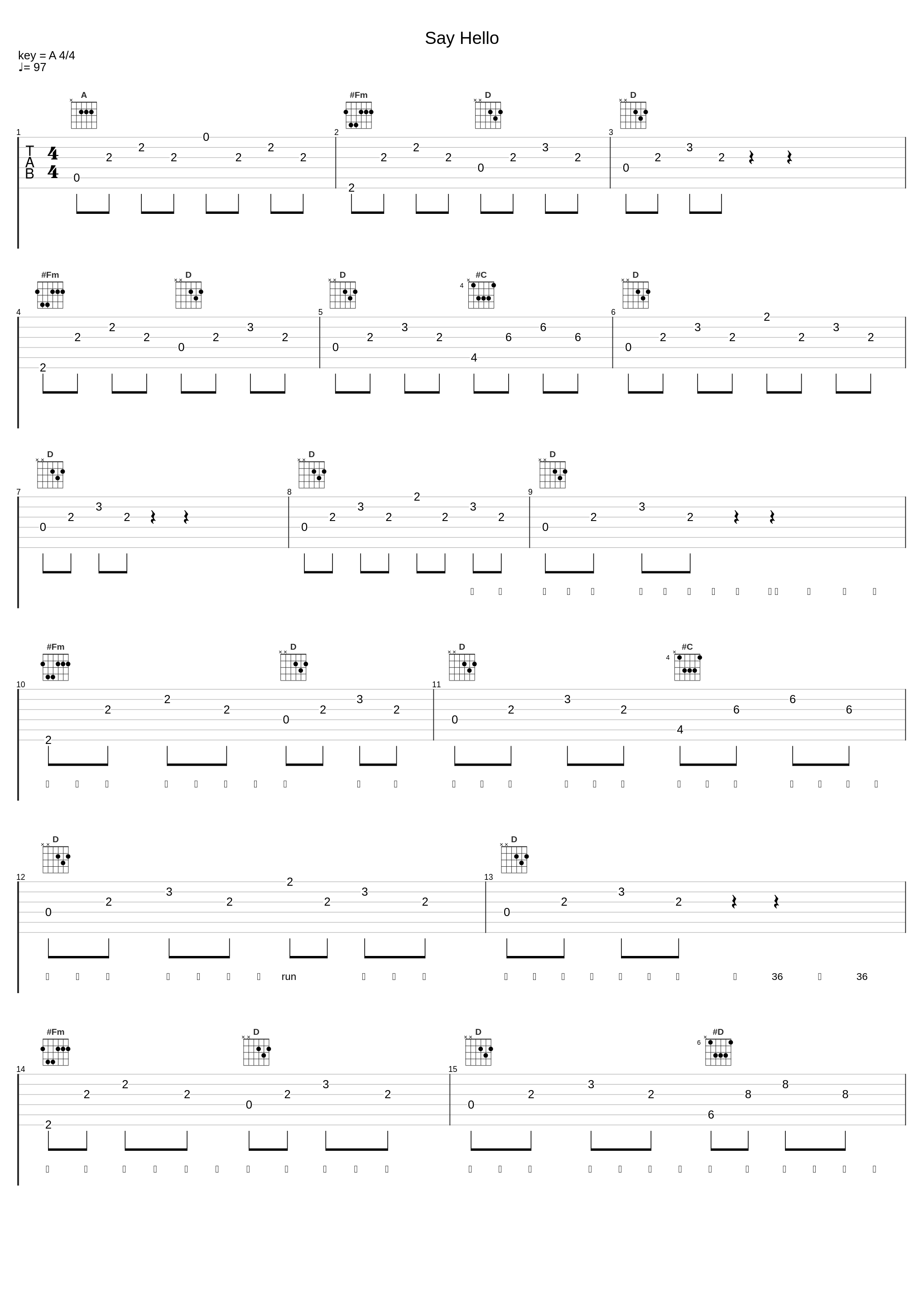 Say Hello_MC光光,高天佐Trouble.Z,Ice Paper_1