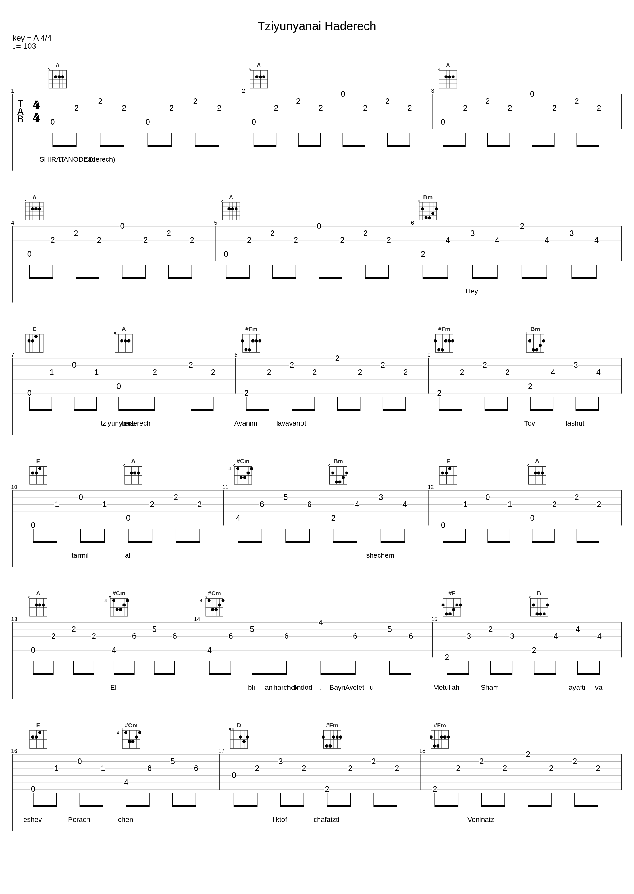 Tziyunyanai Haderech_ESTHER OFARIM_1