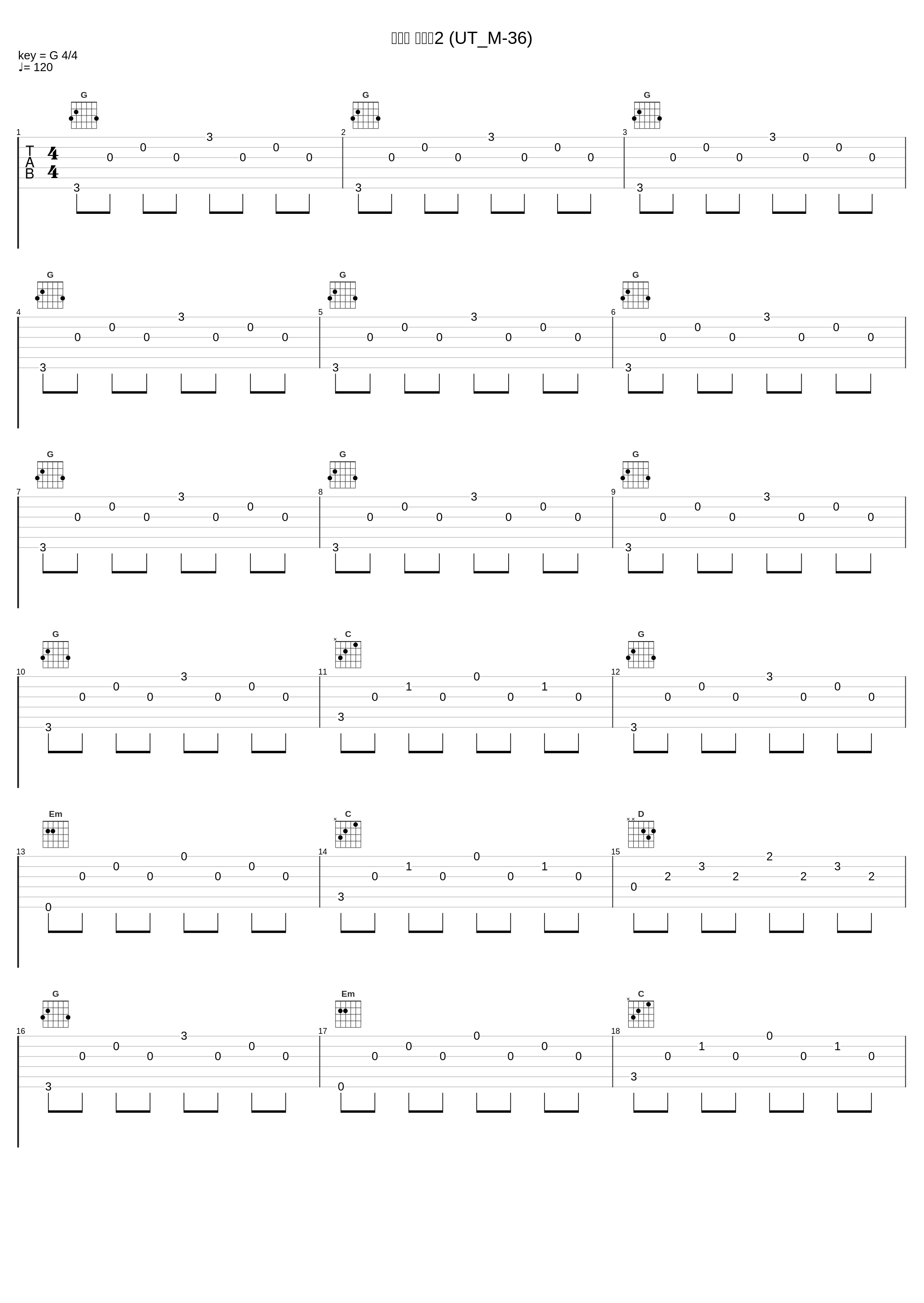 日常曲 楽しい2 (UT_M-36)_高梨康治_1