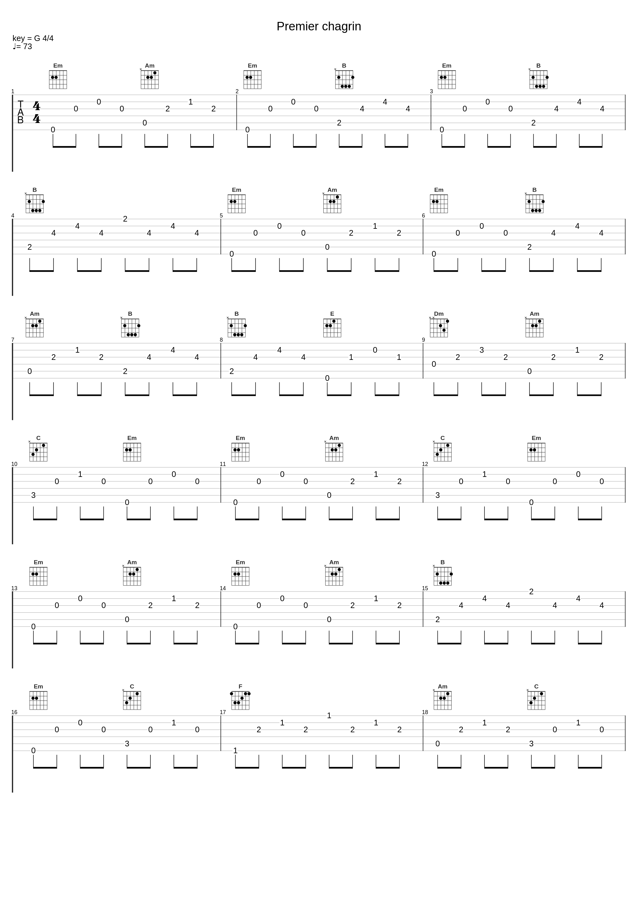 Premier chagrin_Robert Schumann,Nologo_1