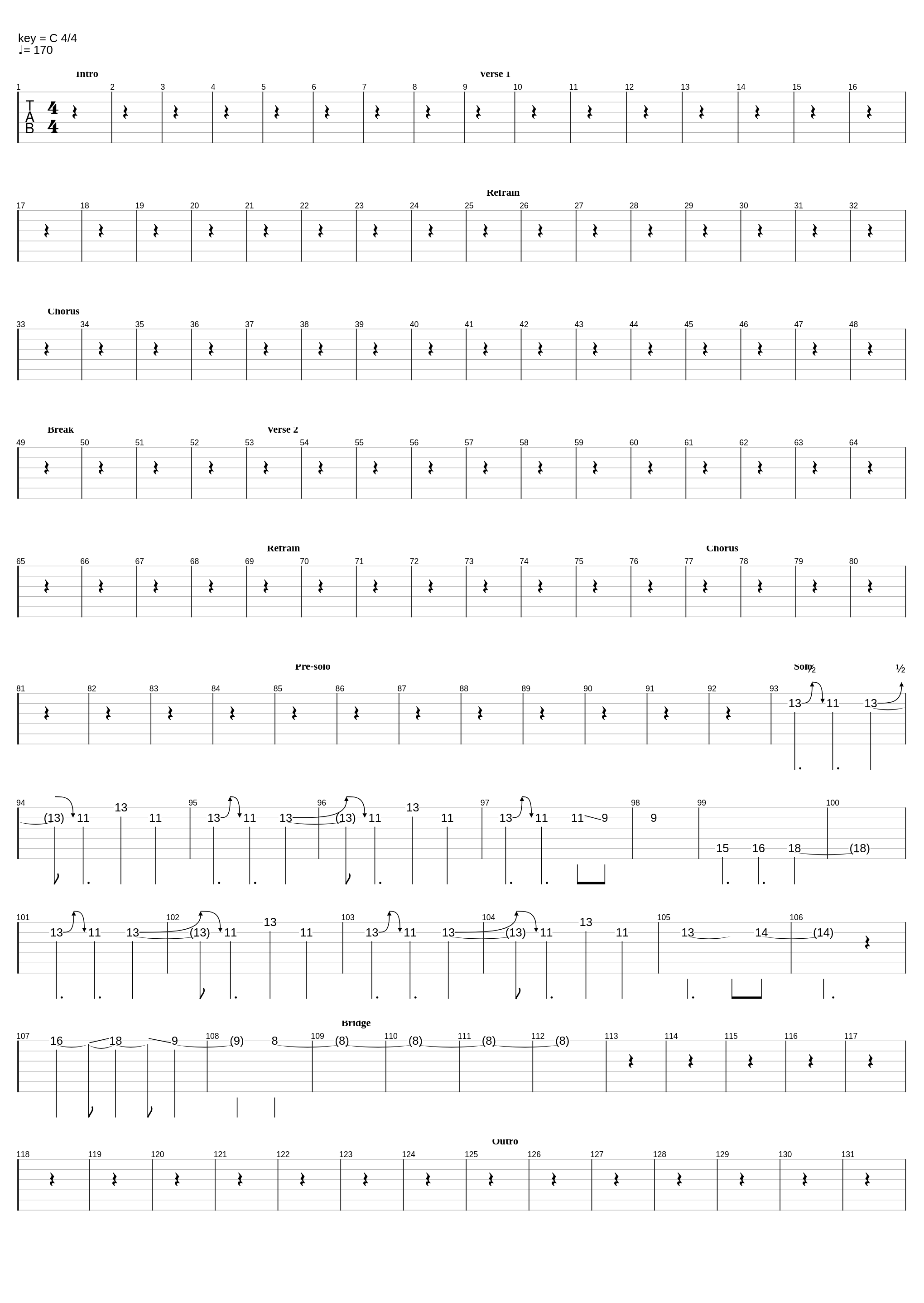 Decode (D# standart bass)_Paramore_1