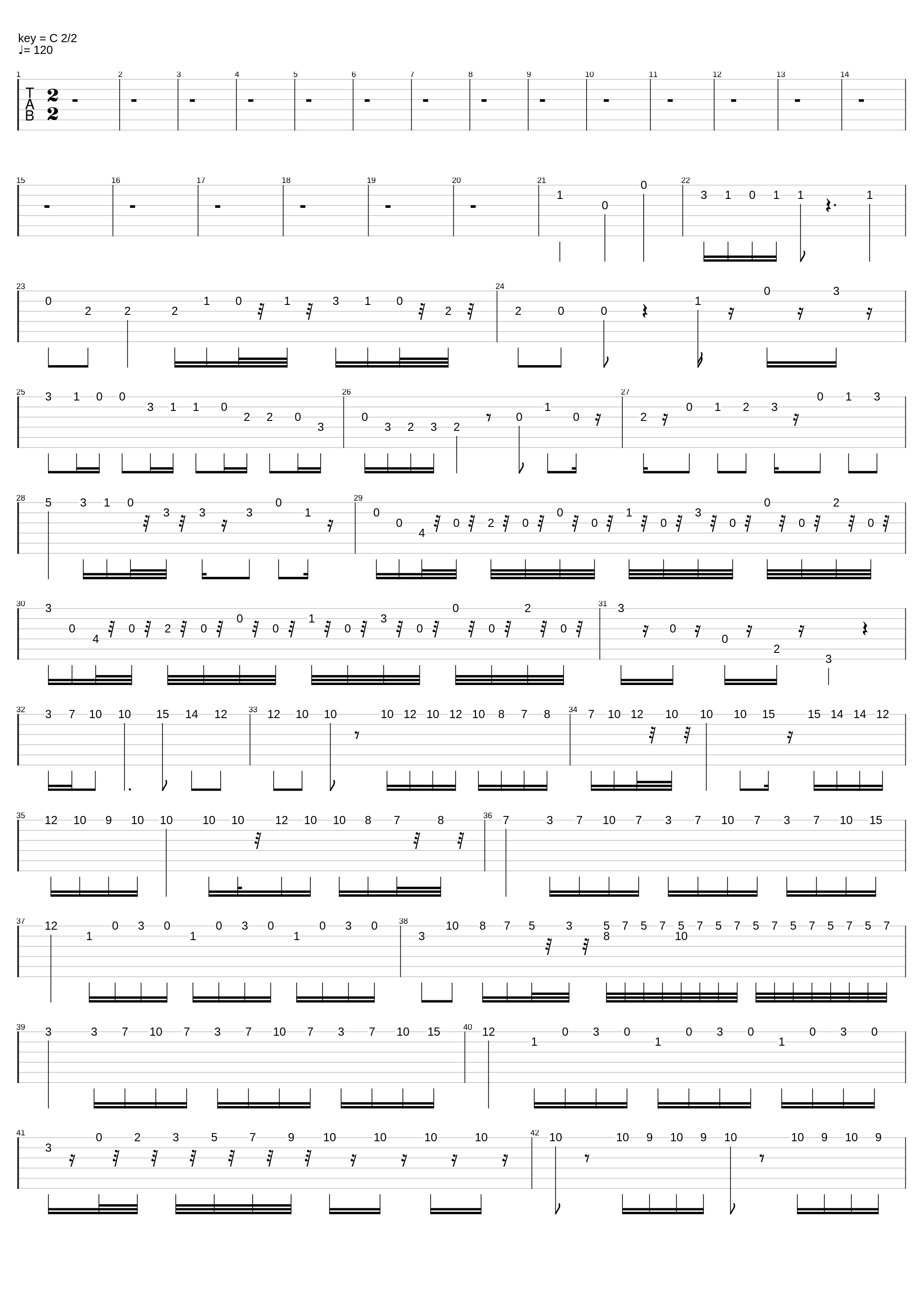 Double Bass Concerto Movement 1 in C_J.B. Vanhal_1