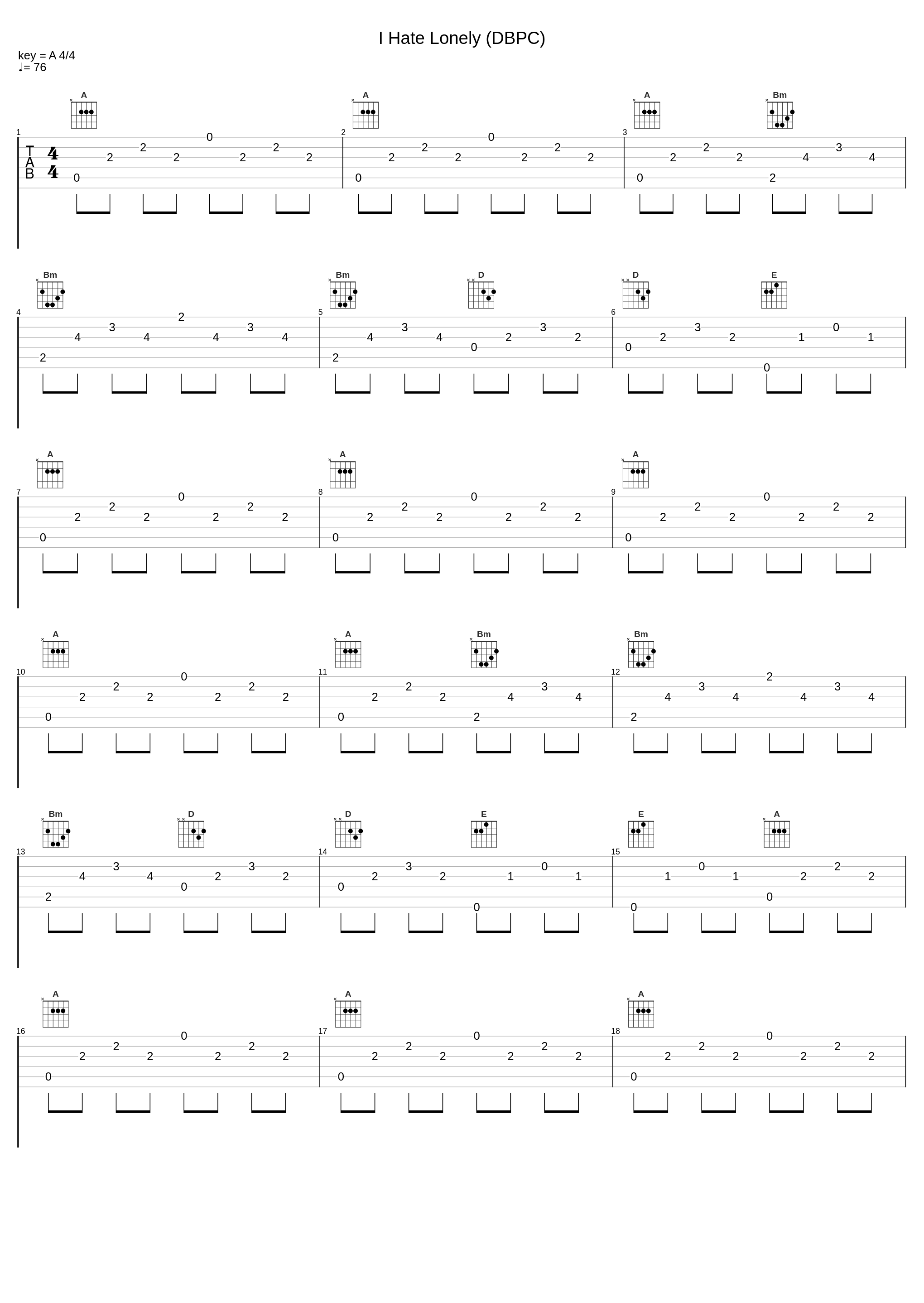 I Hate Lonely (DBPC)_J.R. Carroll_1