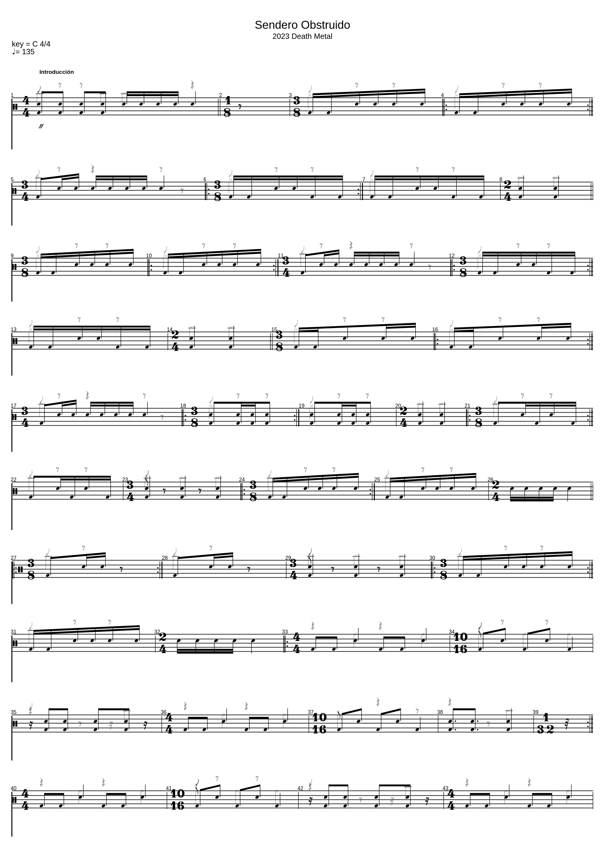Sendero Obstruido_Michael J. Torres_1