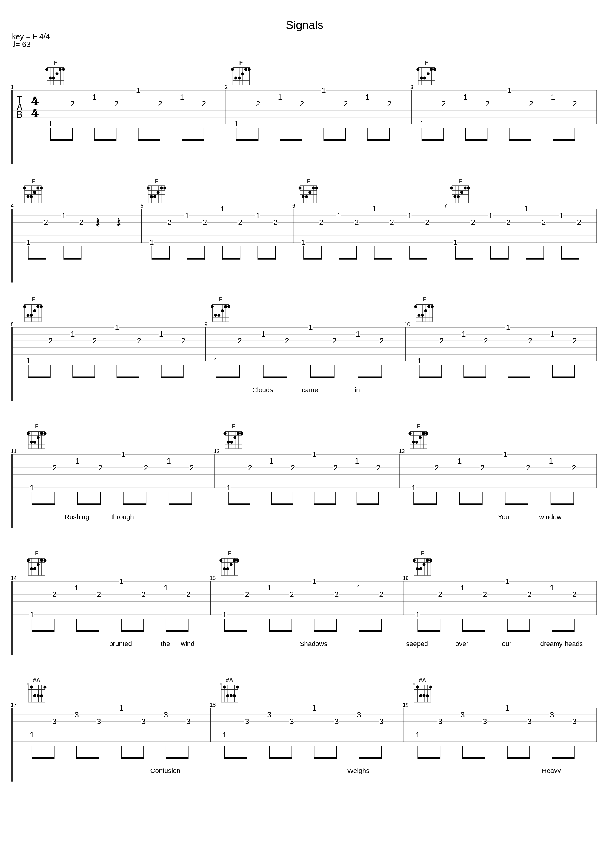 Signals_School of Seven Bells_1