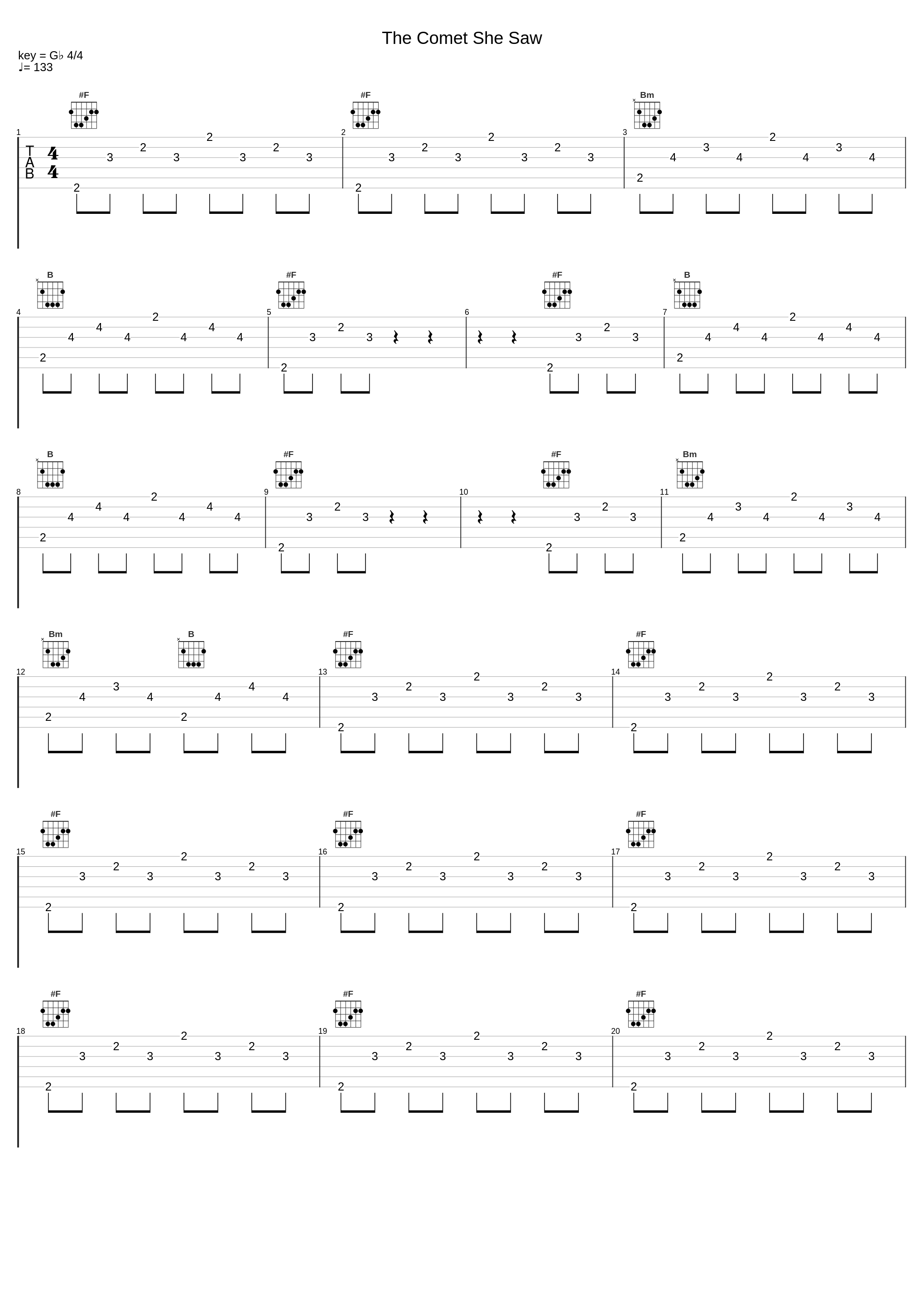 The Comet She Saw_Shapes_1