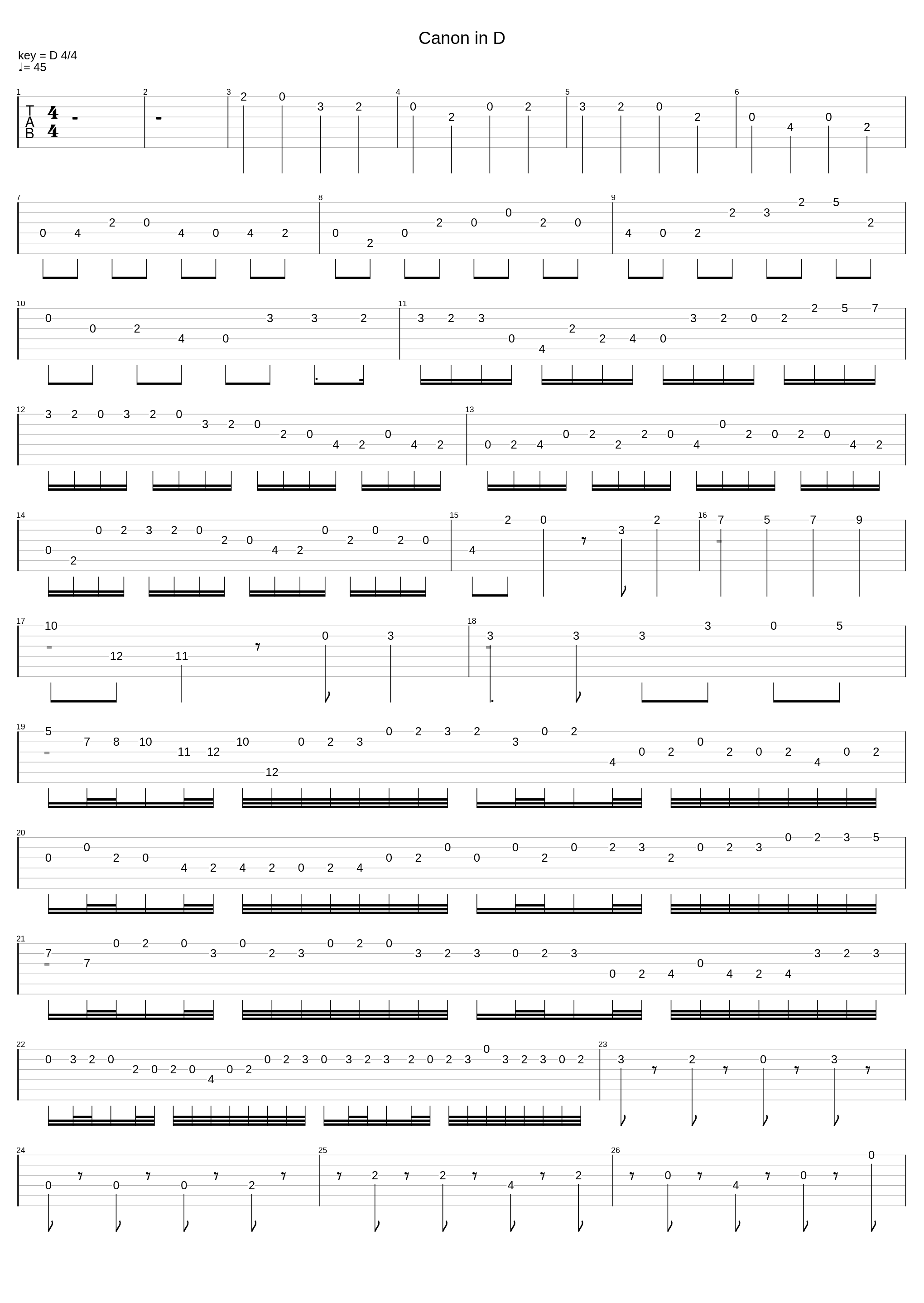 Canon In D (1653-1706)_J.Pachelbel_1