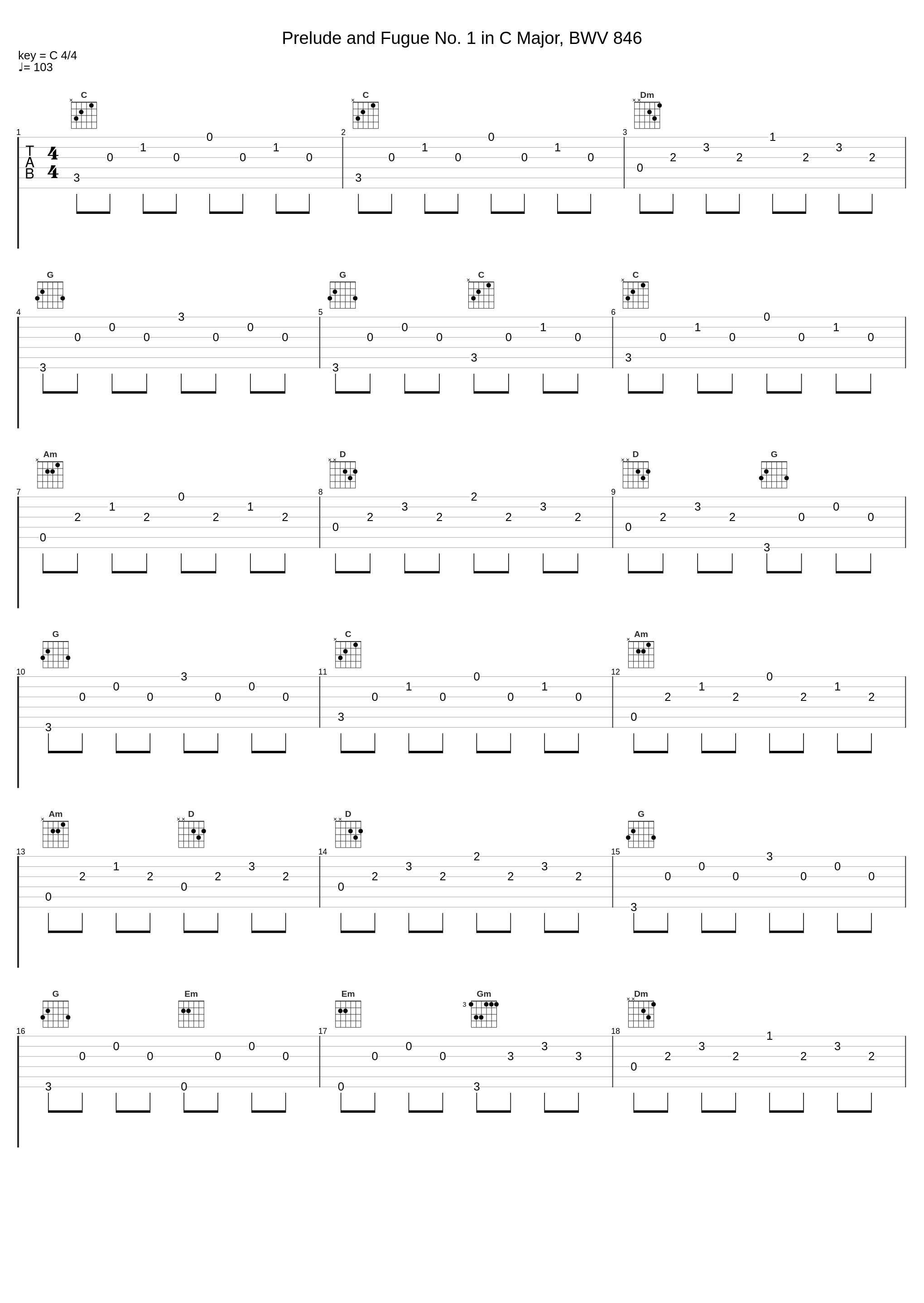 Prelude and Fugue No. 1 in C Major, BWV 846_Jörg Demus_1