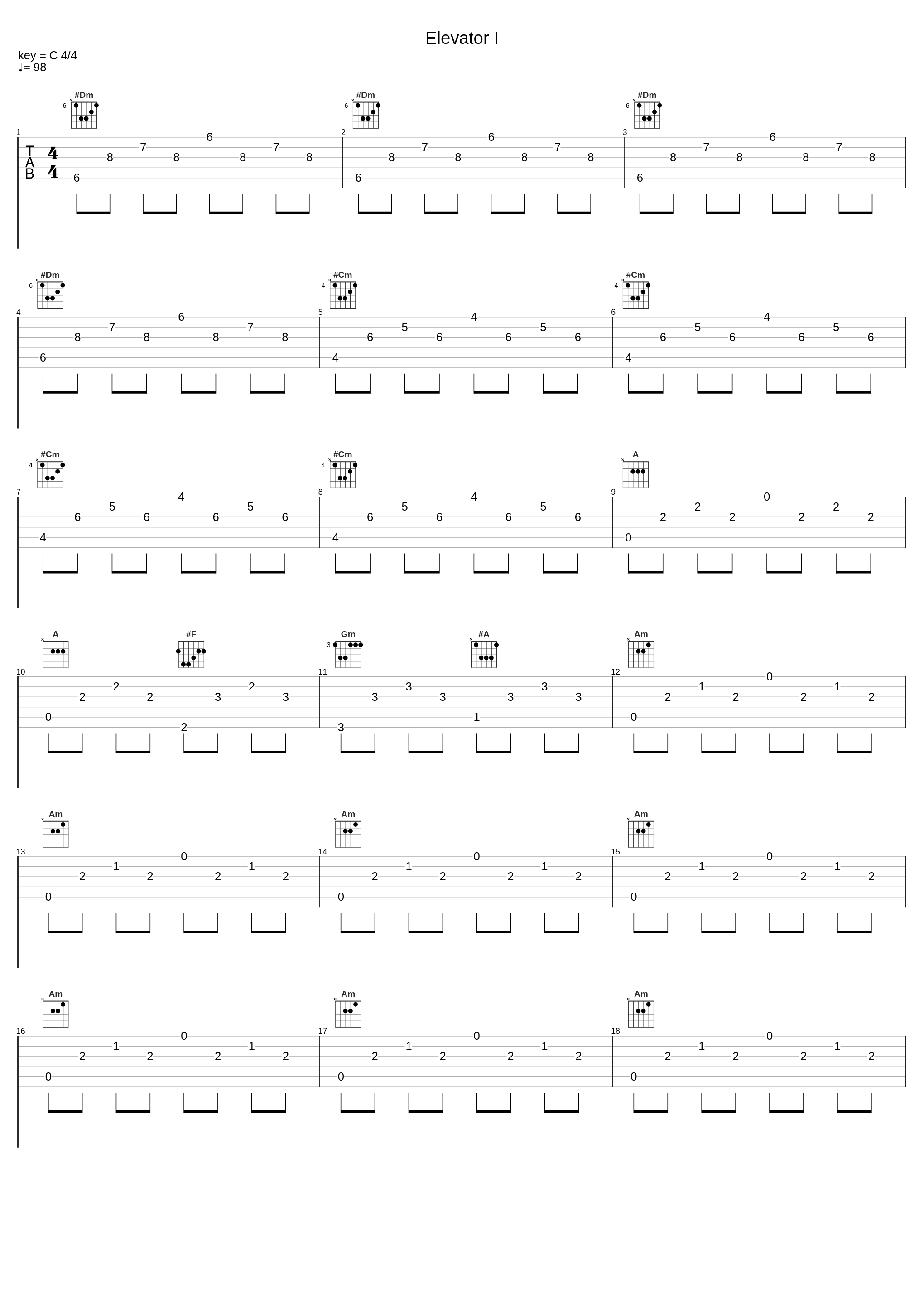 Elevator I_Jóhann Jóhannsson_1