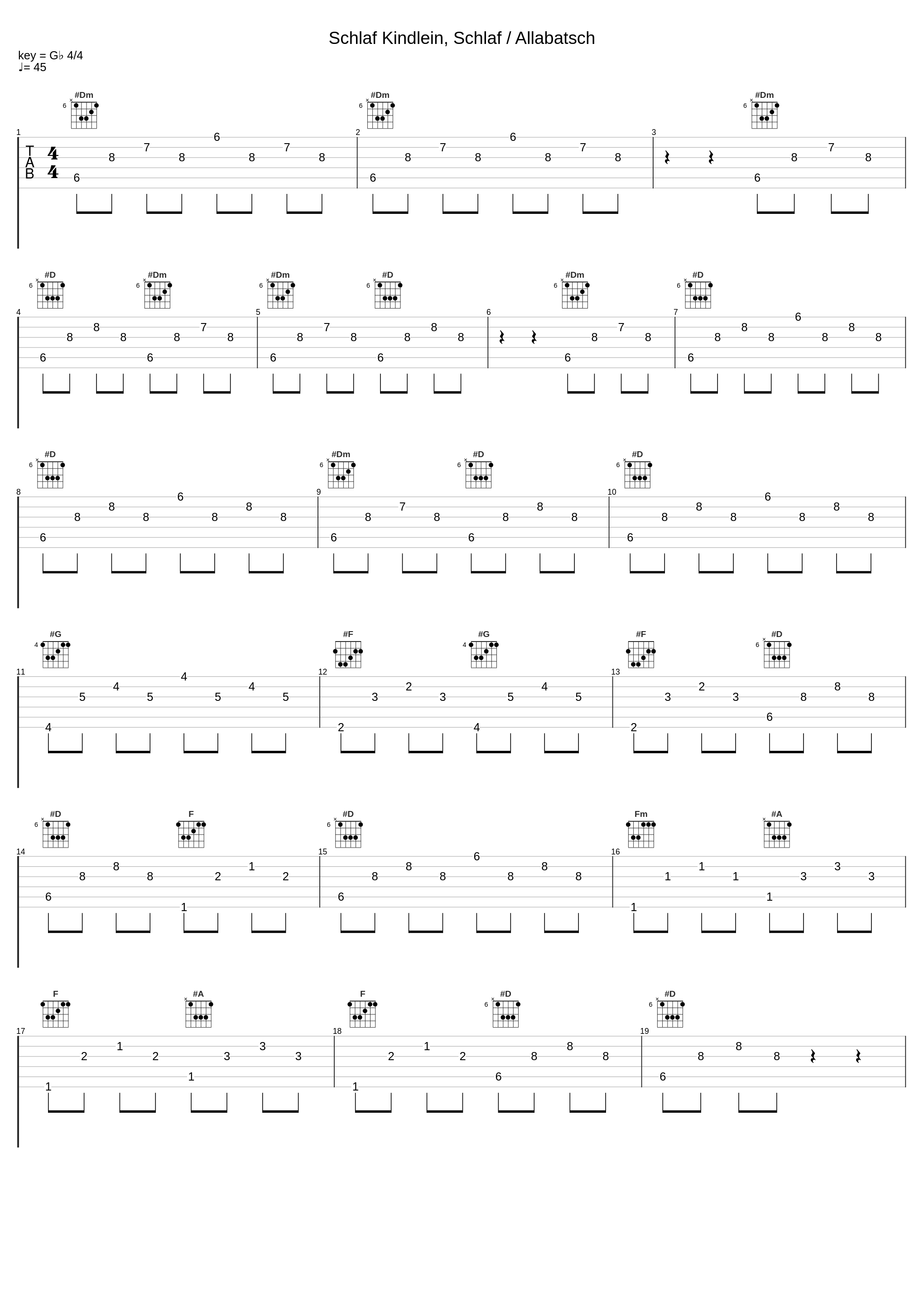 Schlaf Kindlein, Schlaf / Allabatsch_J.B.O._1