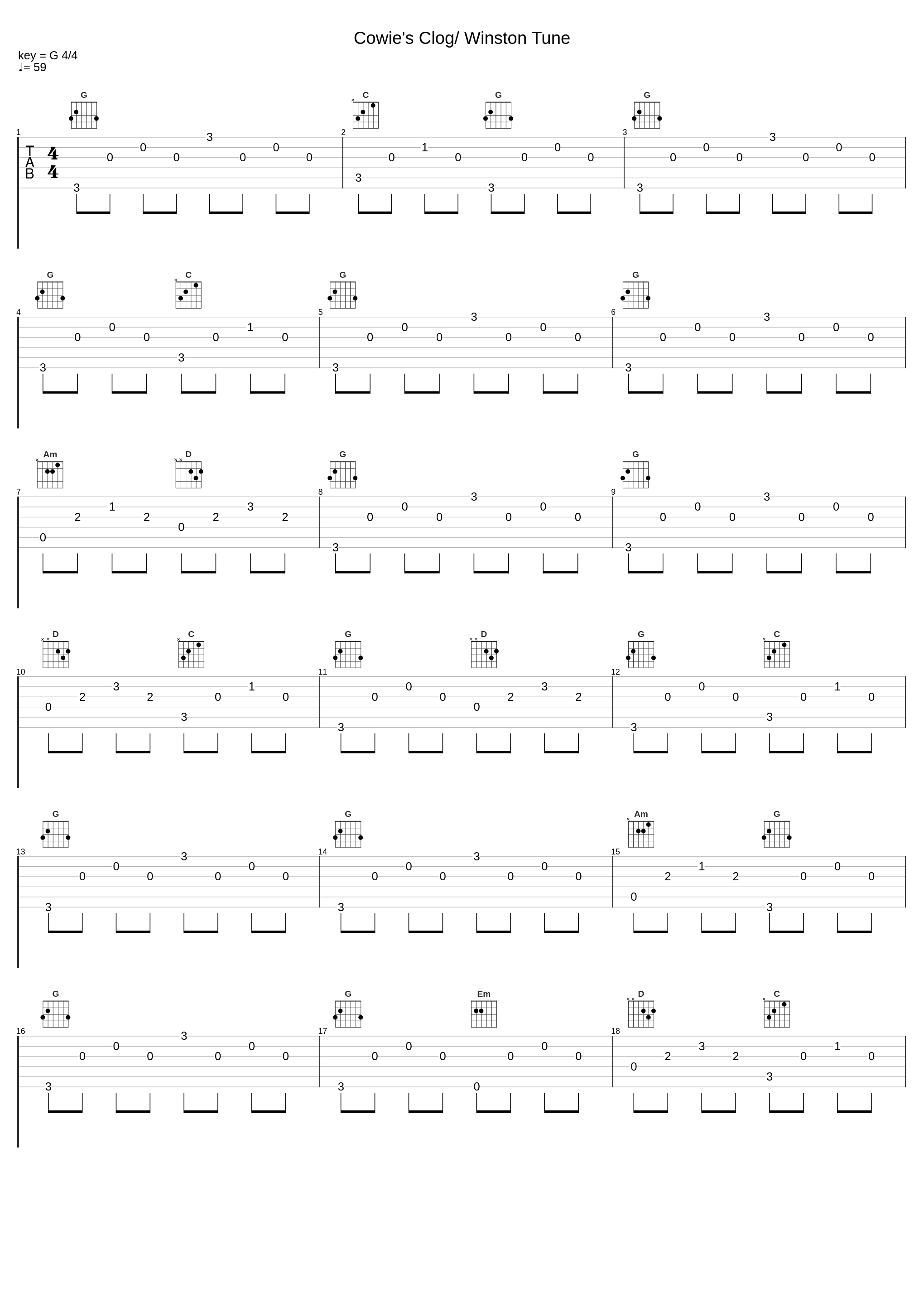 Cowie's Clog/ Winston Tune_J.P. Cormier_1