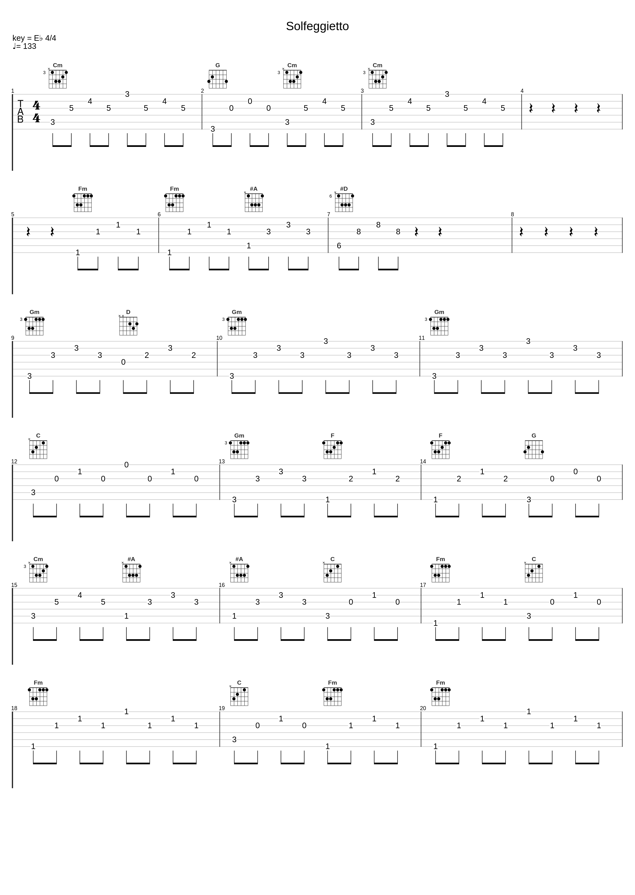 Solfeggietto_Michael Silverman,Johann Sebastian Bach_1