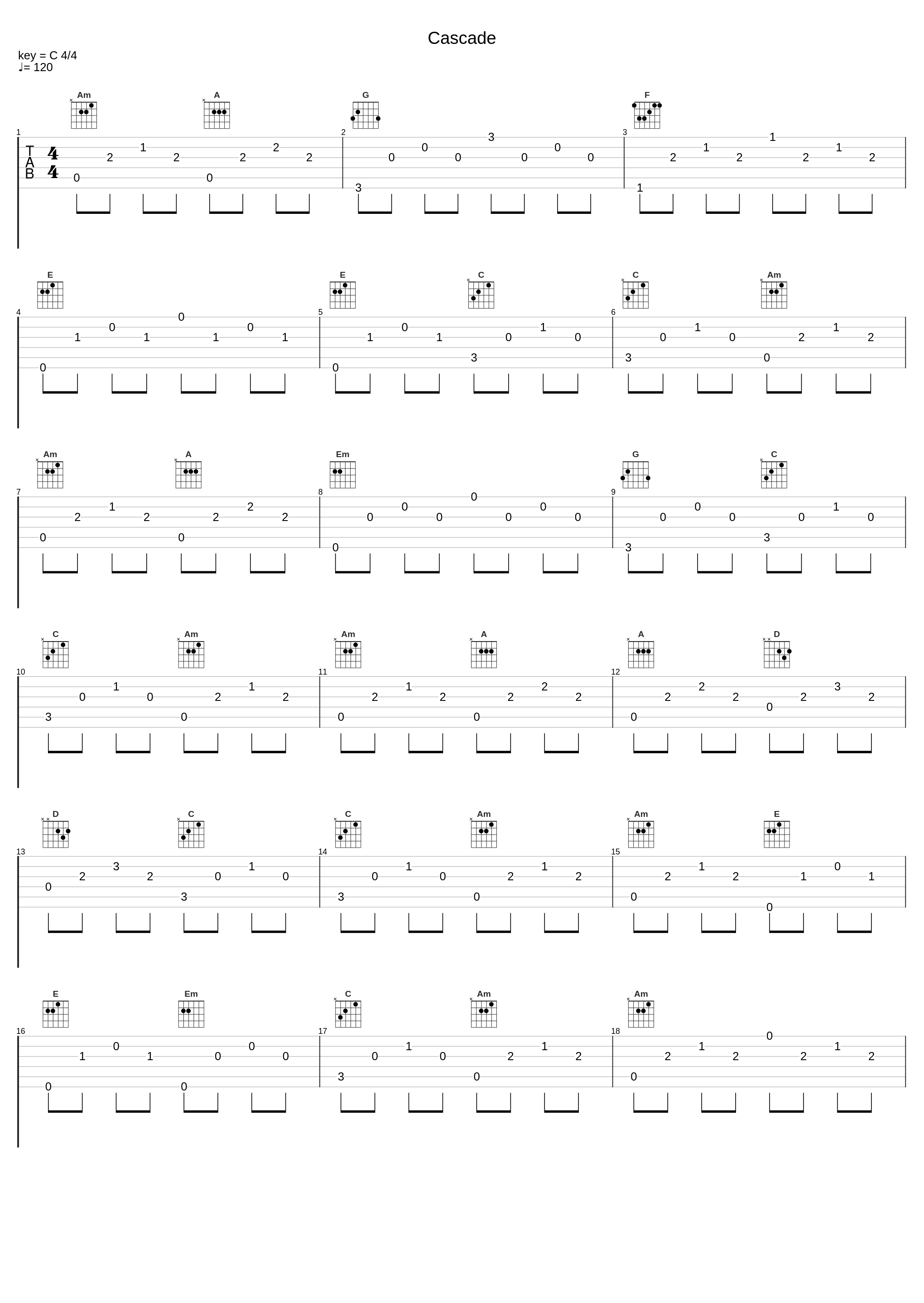 Cascade_卡西恩Cacien_1