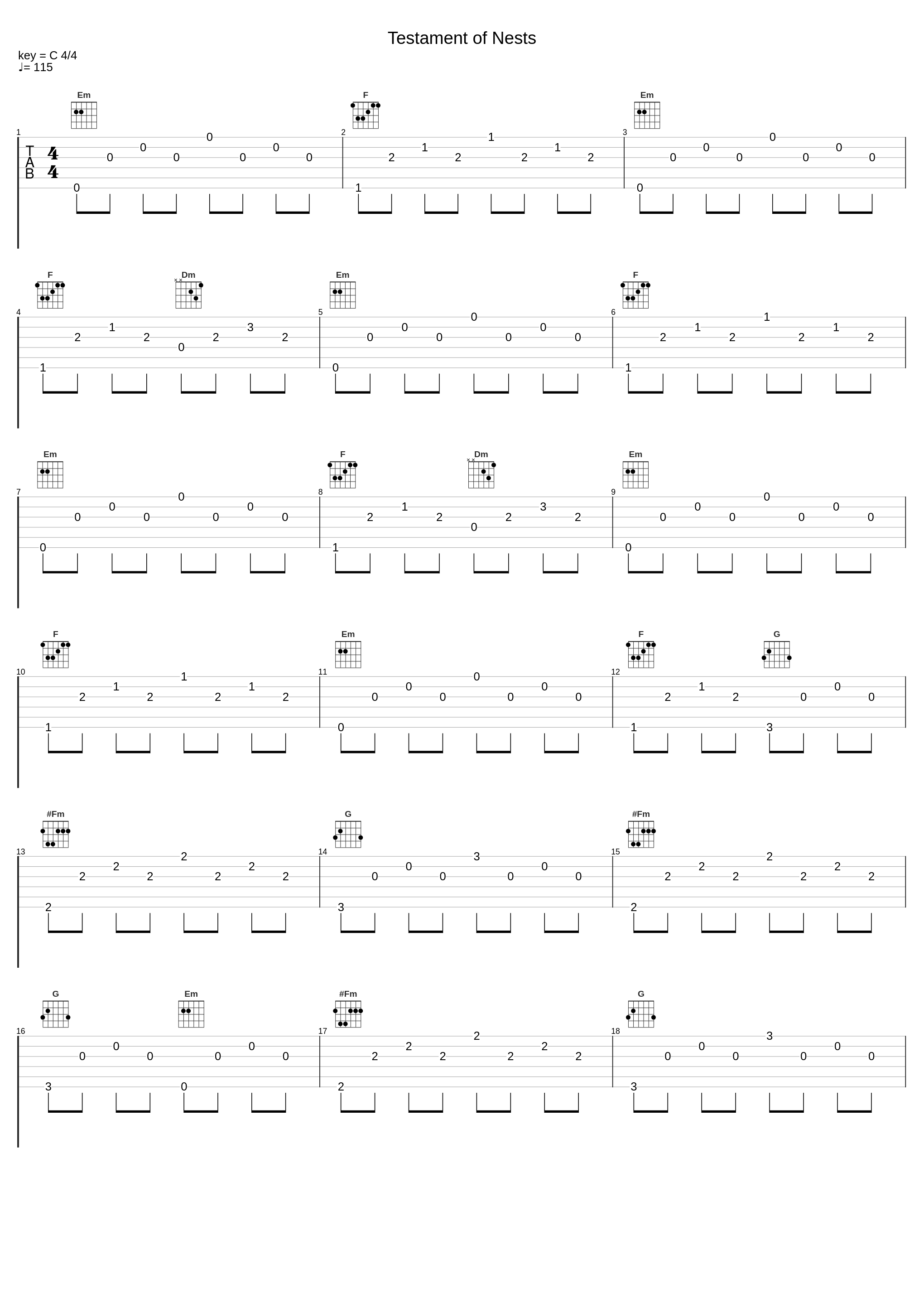 Testament of Nests_福田康文,浅井真,小西輝男_1