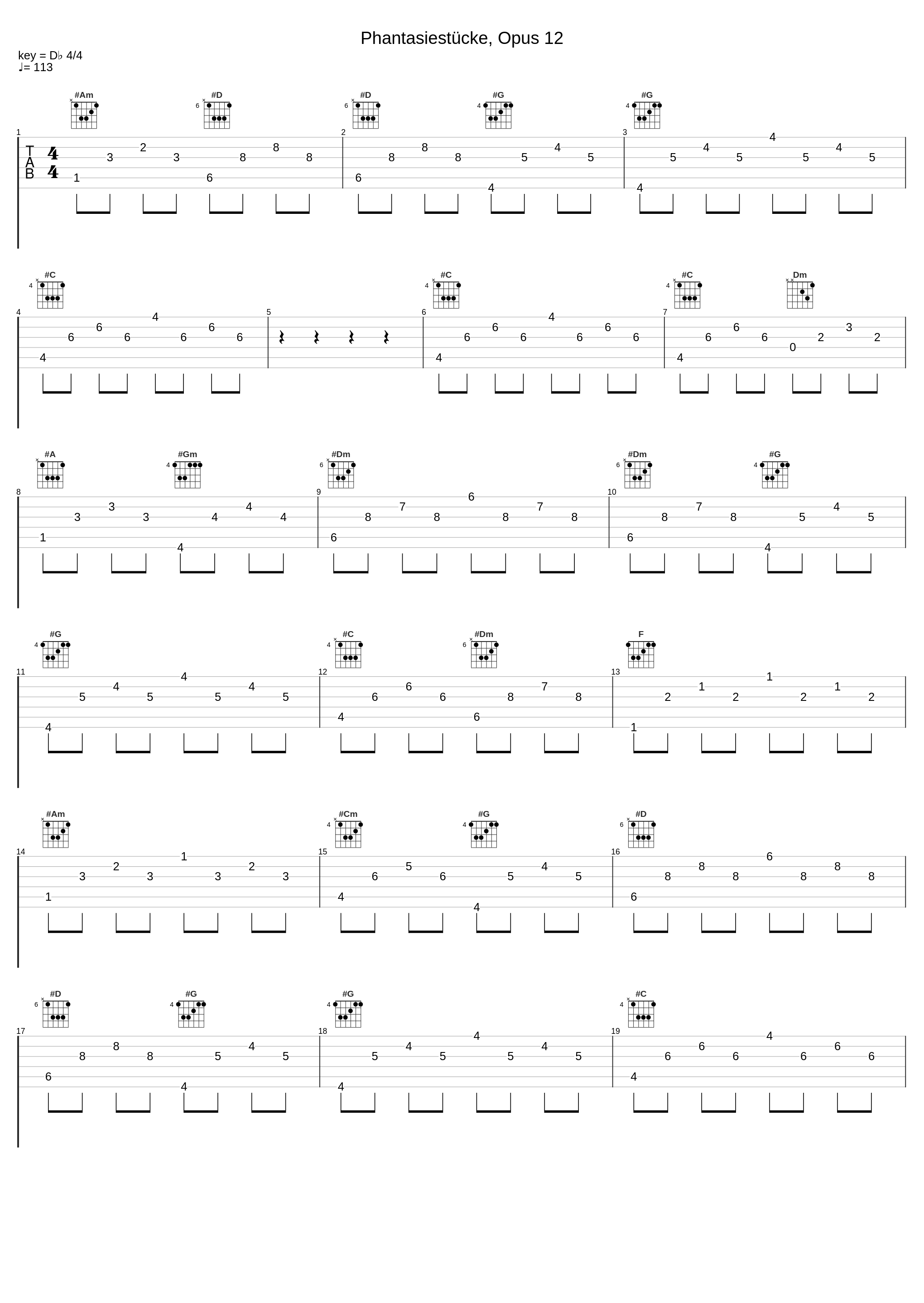 Phantasiestücke, Opus 12_Paolo Giacometti,Robert Schumann_1