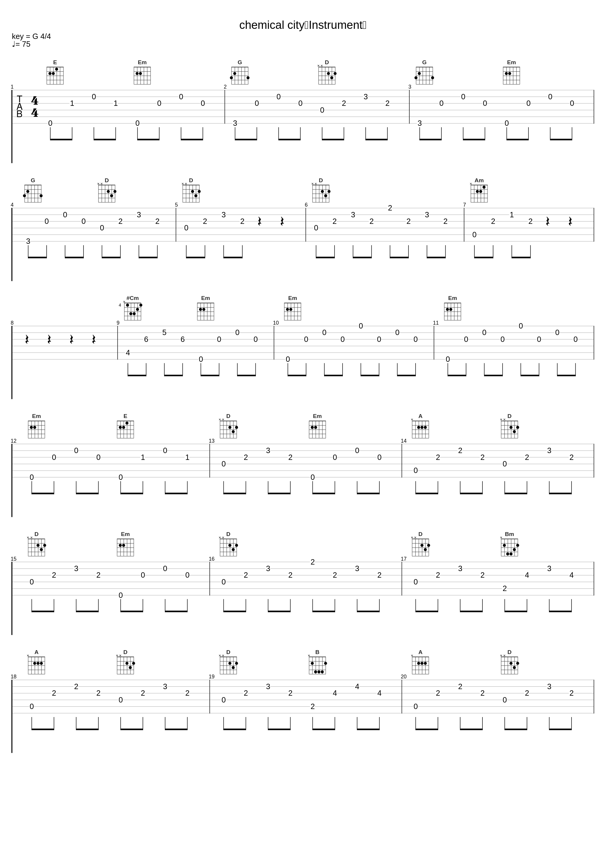 chemical city（Instrument）_BugMan_1