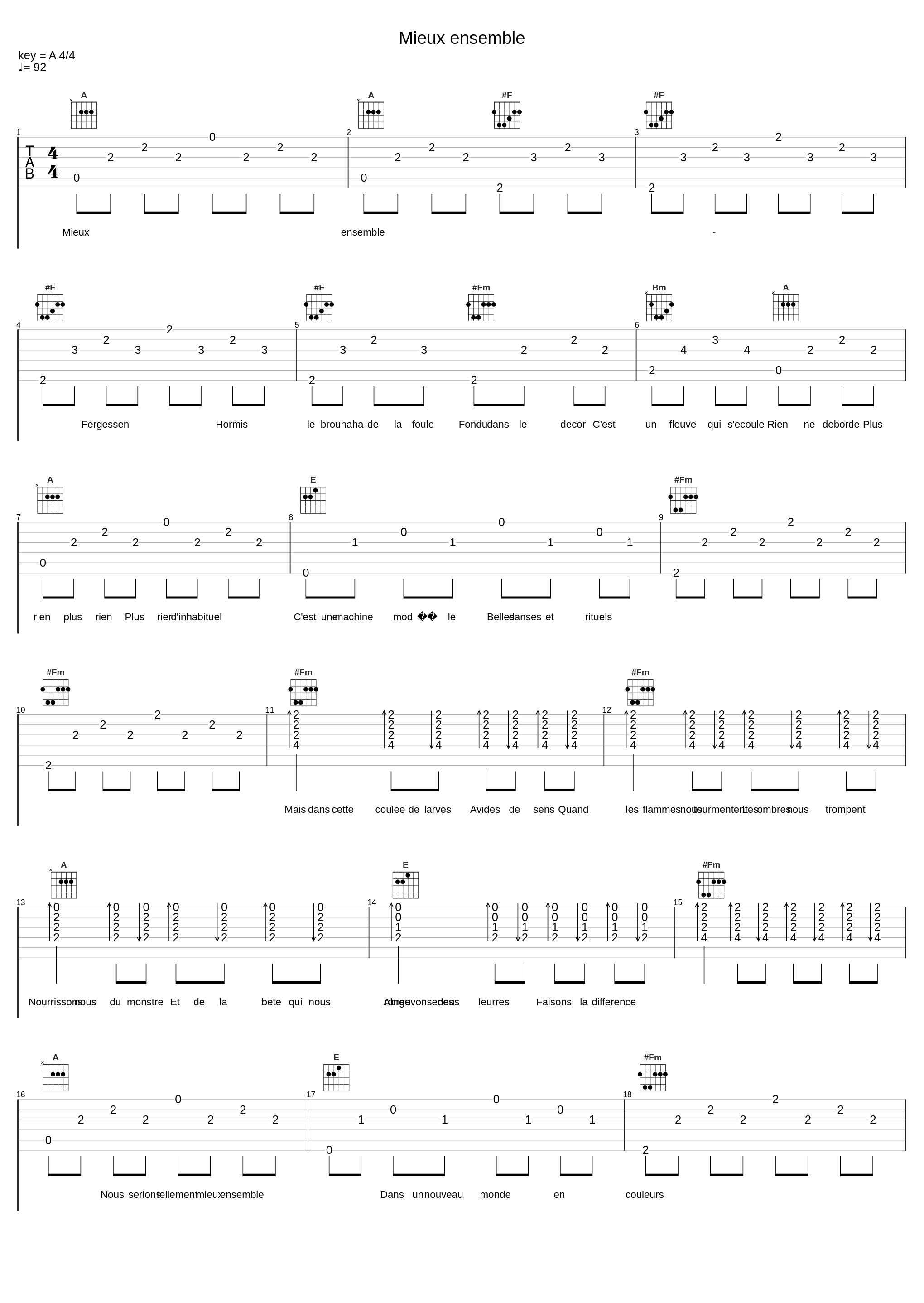 Mieux ensemble_Fergessen_1