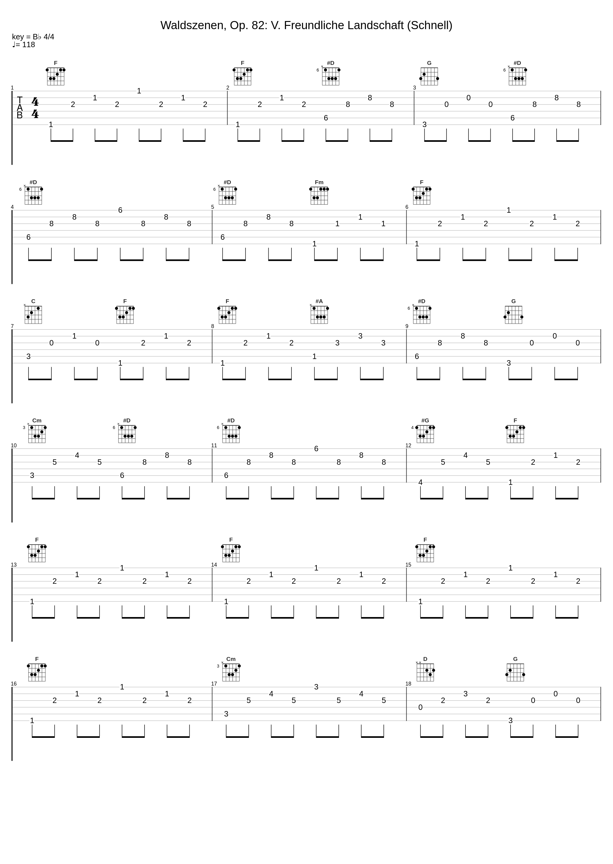 Waldszenen, Op. 82: V. Freundliche Landschaft (Schnell)_Dejan Lazić,Robert Schumann_1