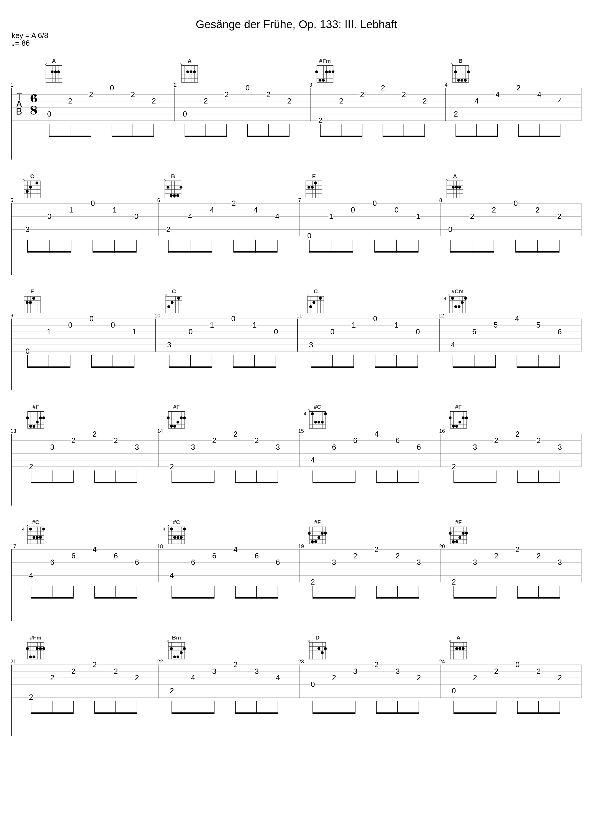 Gesänge der Frühe, Op. 133: III. Lebhaft_Paolo Giacometti,Robert Schumann_1