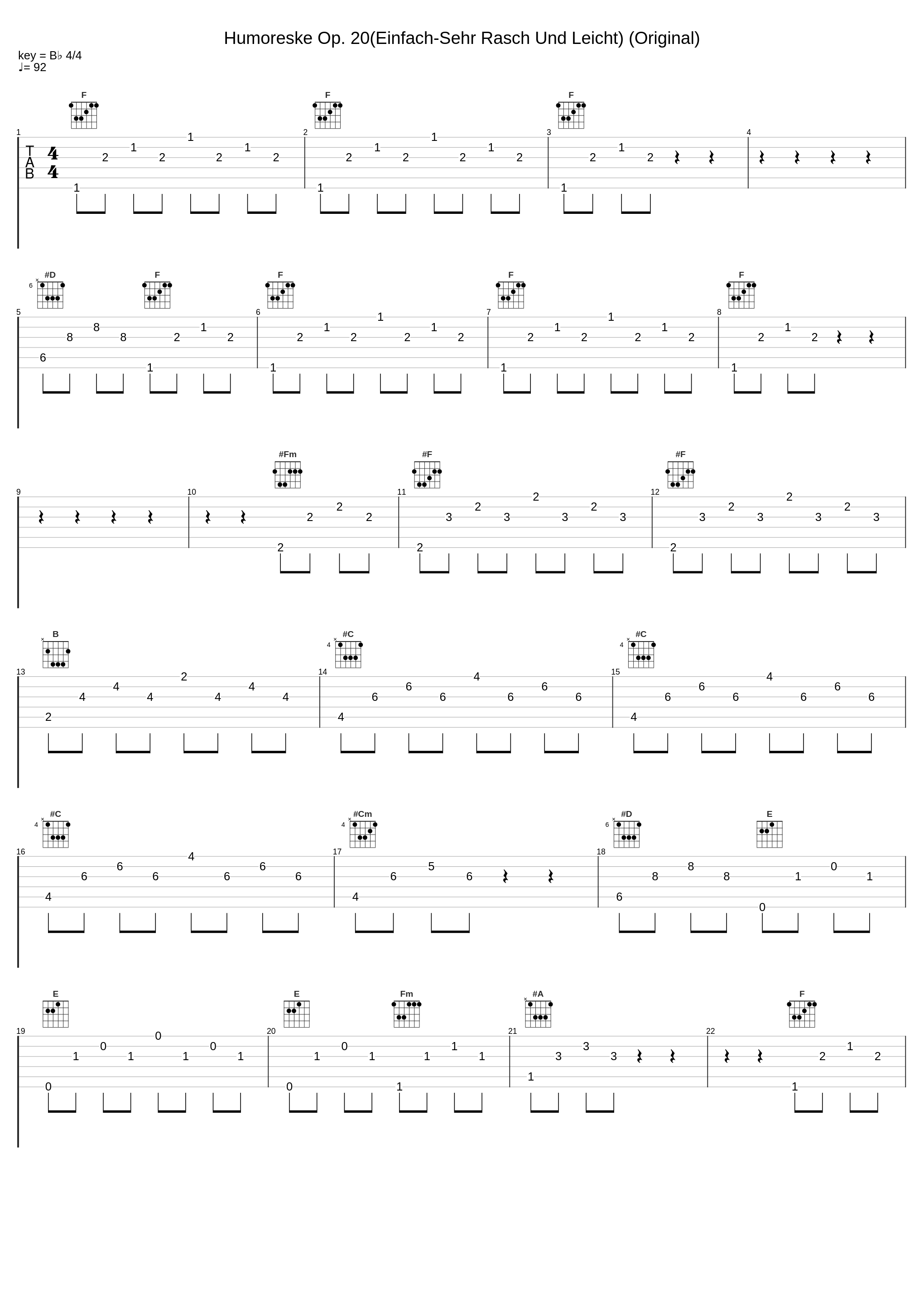 Humoreske Op. 20(Einfach-Sehr Rasch Und Leicht) (Original)_Sviatoslav Richter,Robert Schumann_1