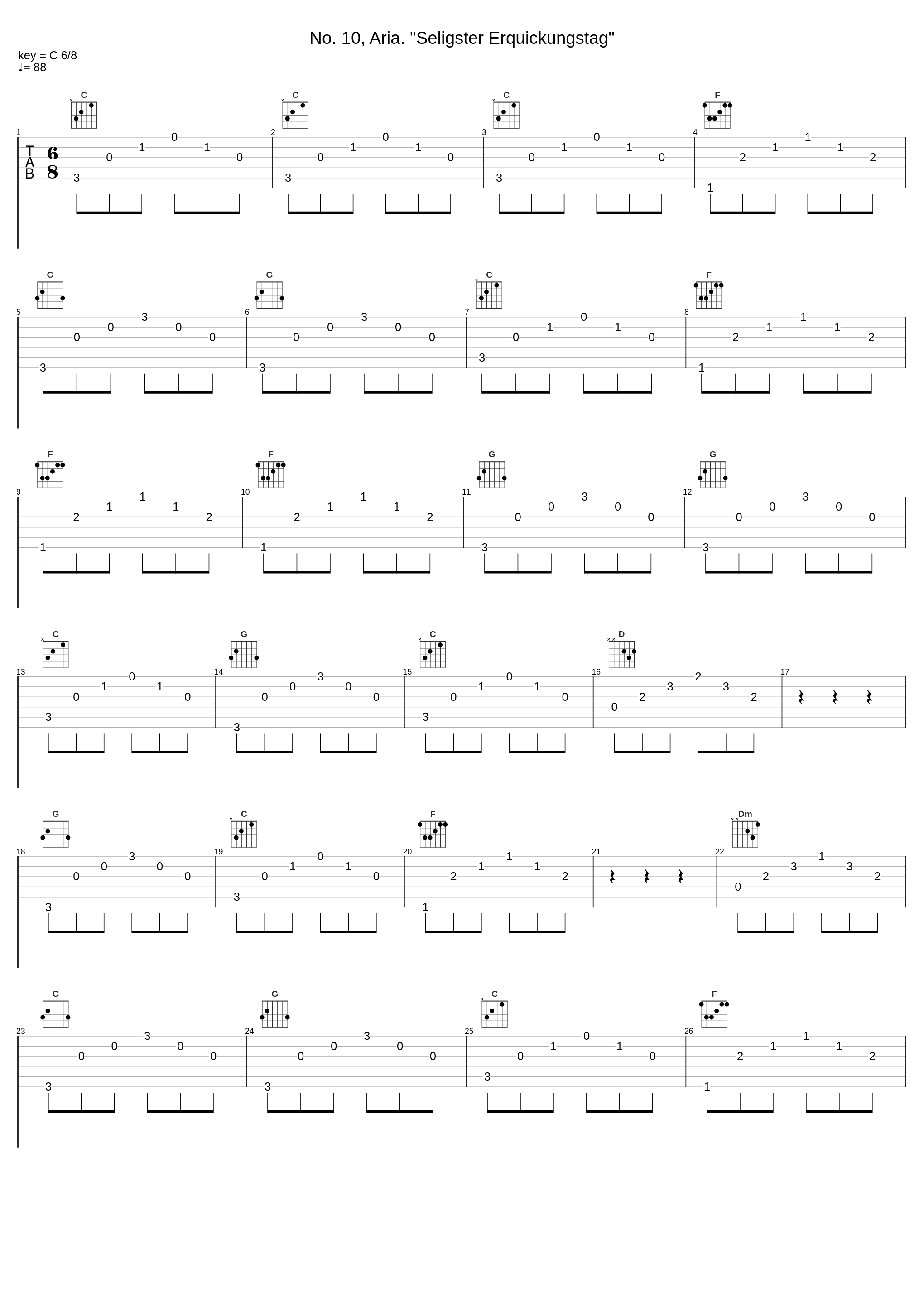 No. 10, Aria. "Seligster Erquickungstag"_Maurice André_1