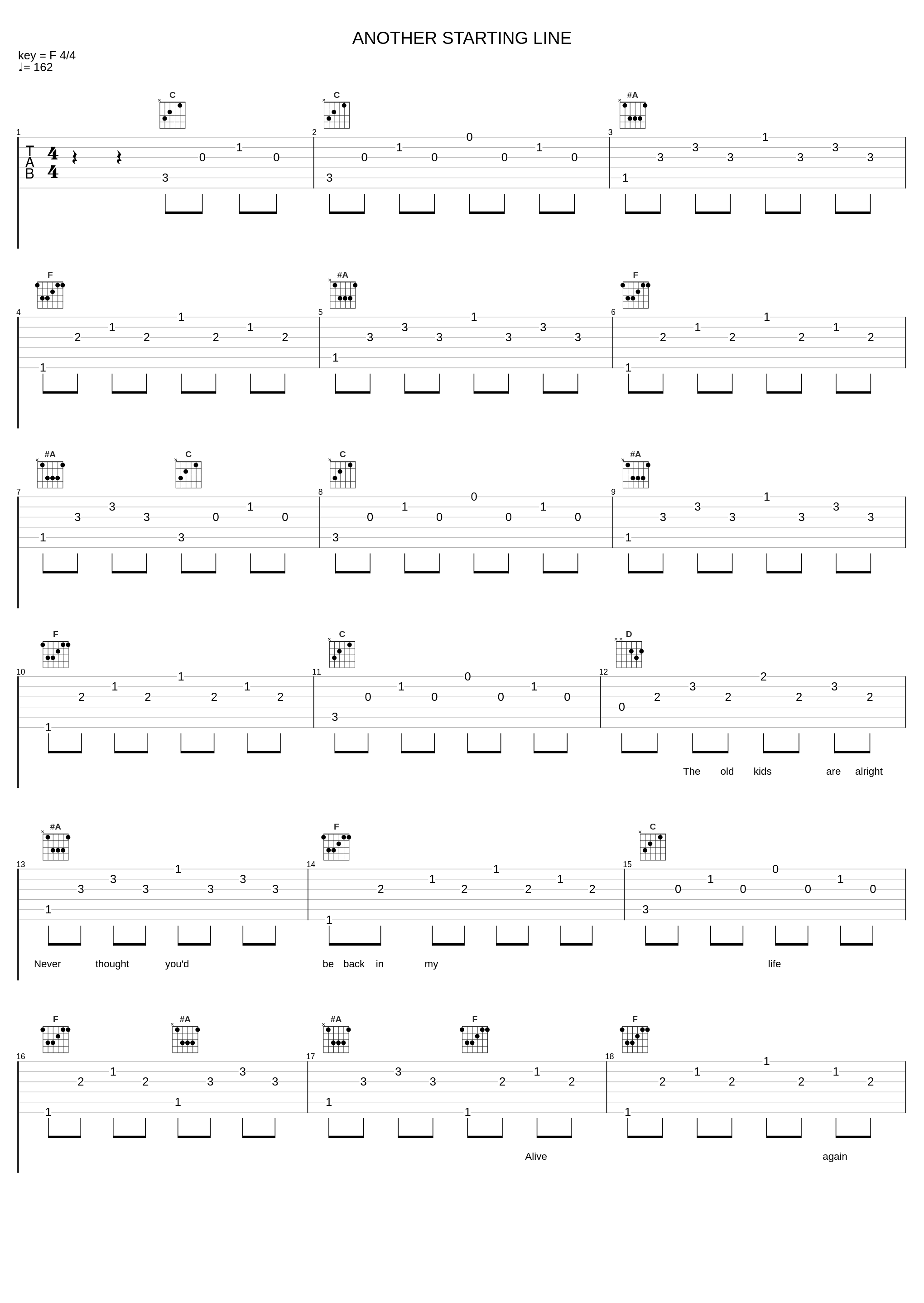 ANOTHER STARTING LINE_Hi-STANDARD_1