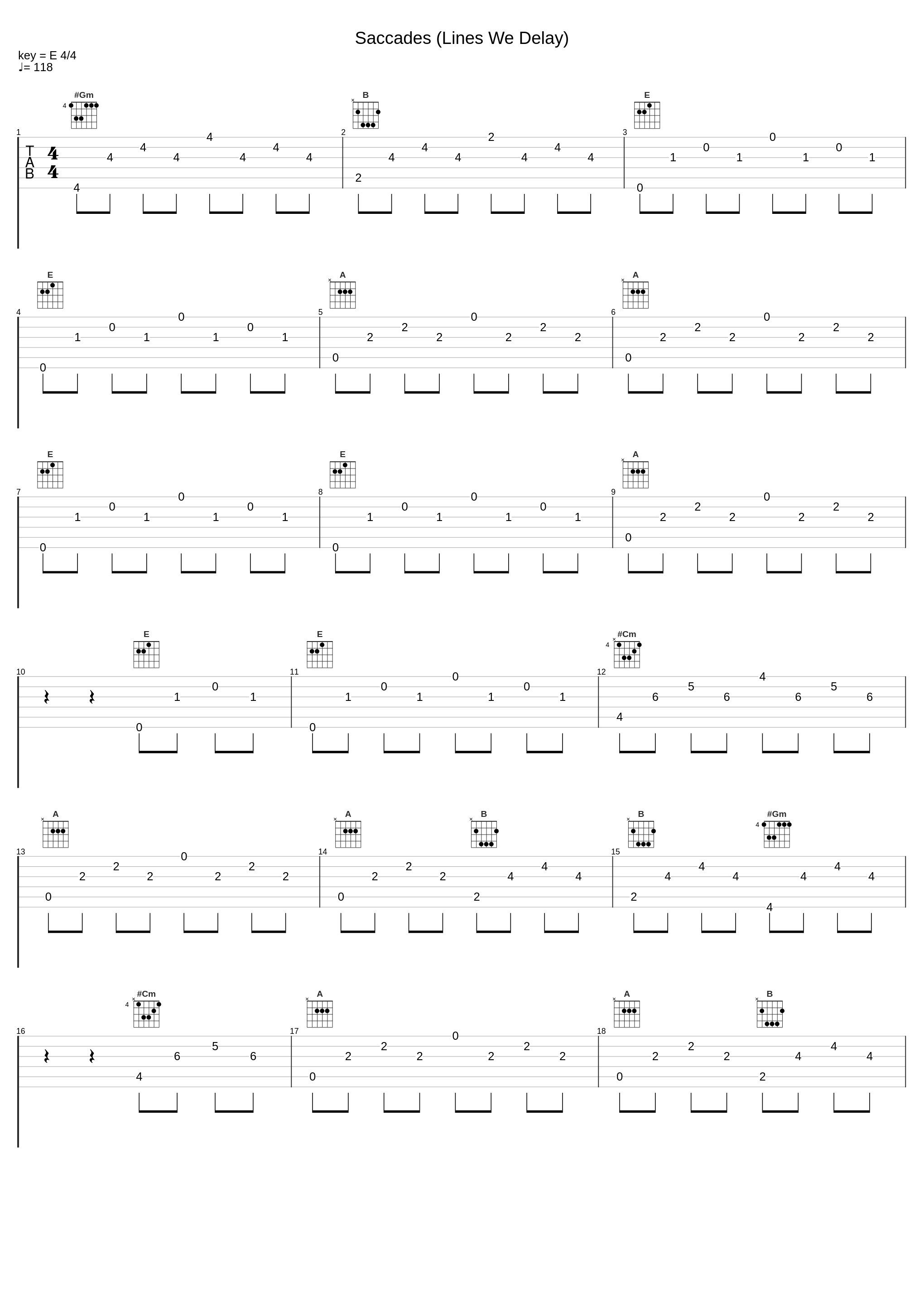 Saccades (Lines We Delay)_Theme Park_1