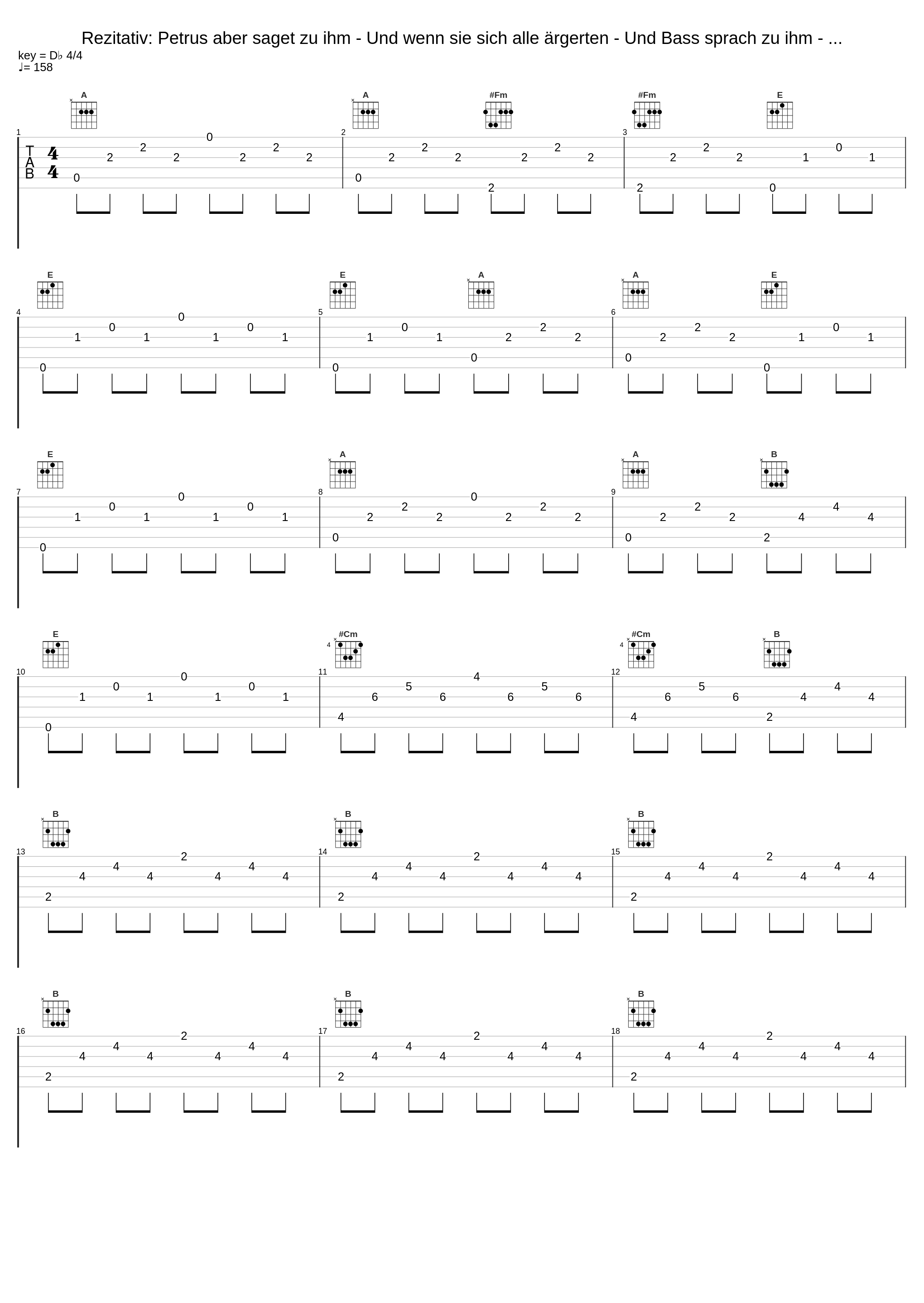 Rezitativ: Petrus aber saget zu ihm - Und wenn sie sich alle ärgerten - Und Bass sprach zu ihm - ..._Knabenchor Hannover,Achim Kleinlein,Albrecht Pohl,Michael Jackel,Hannoversche Hofkapelle,Jörg Breiding,Johann Sebastian Bach_1