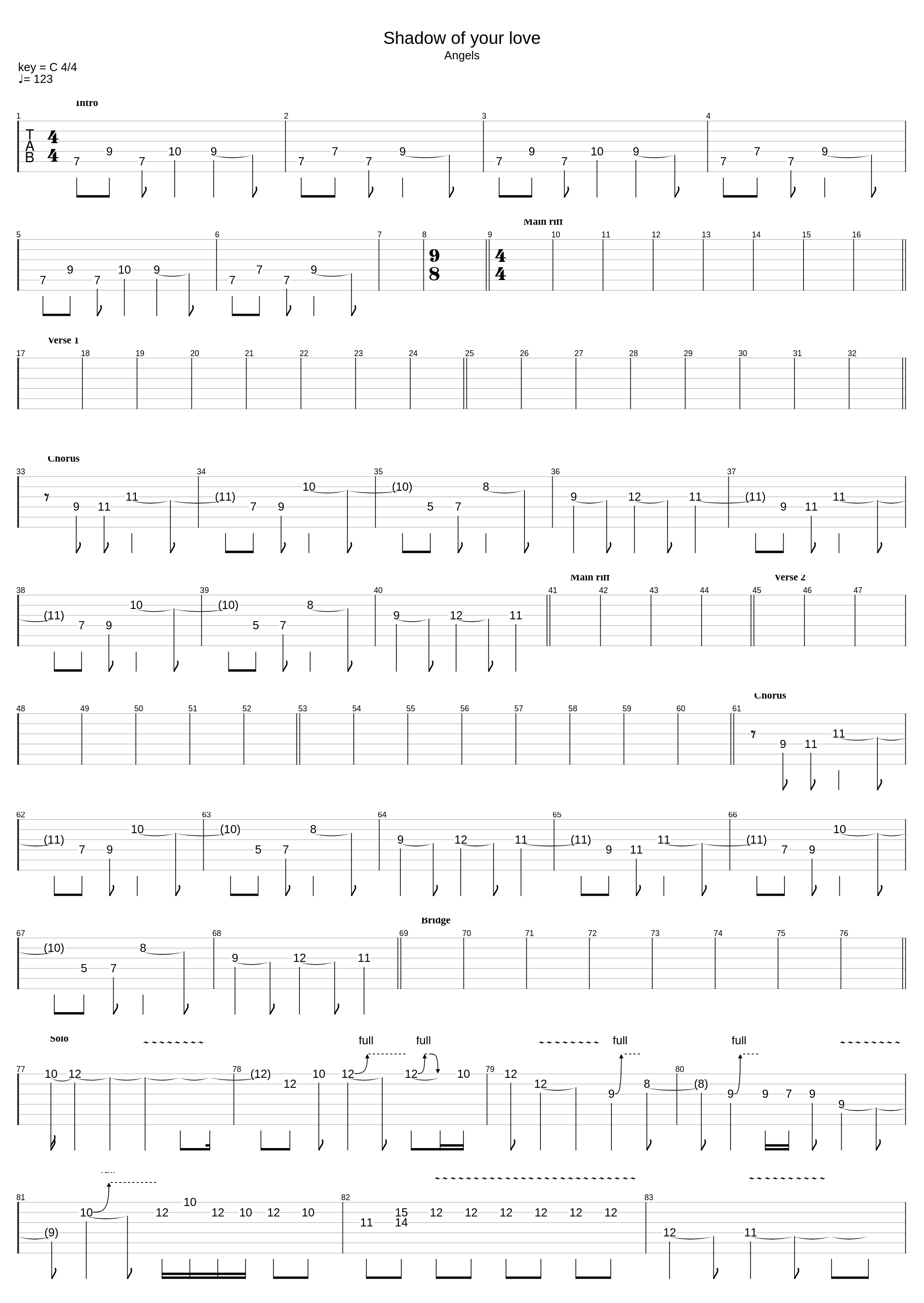 Shadow Of Your Love_69 Eyes_1