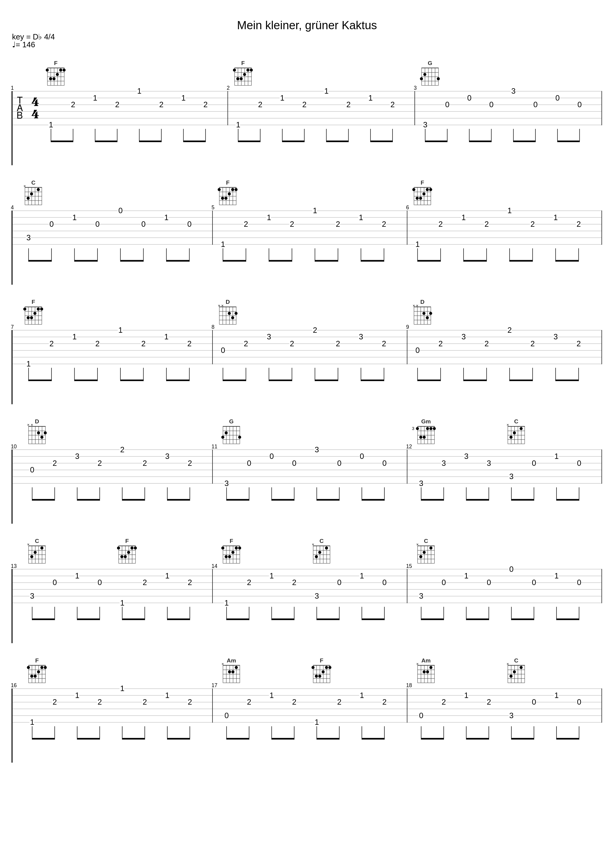 Mein kleiner, grüner Kaktus_Ensemble Six,Gioachino Rossini_1