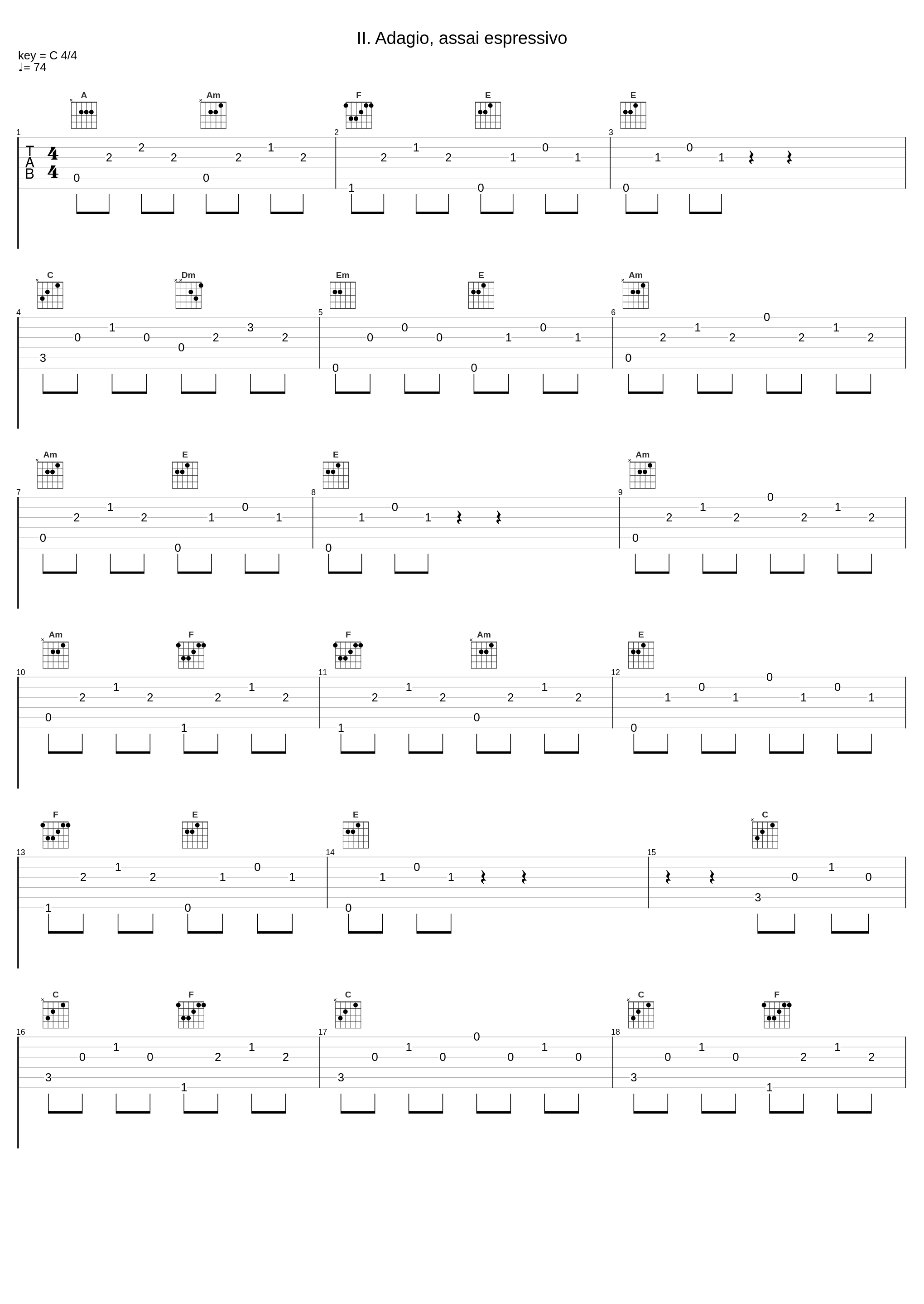 II. Adagio, assai espressivo_Giulio Plotino,Niccolò Paganini_1