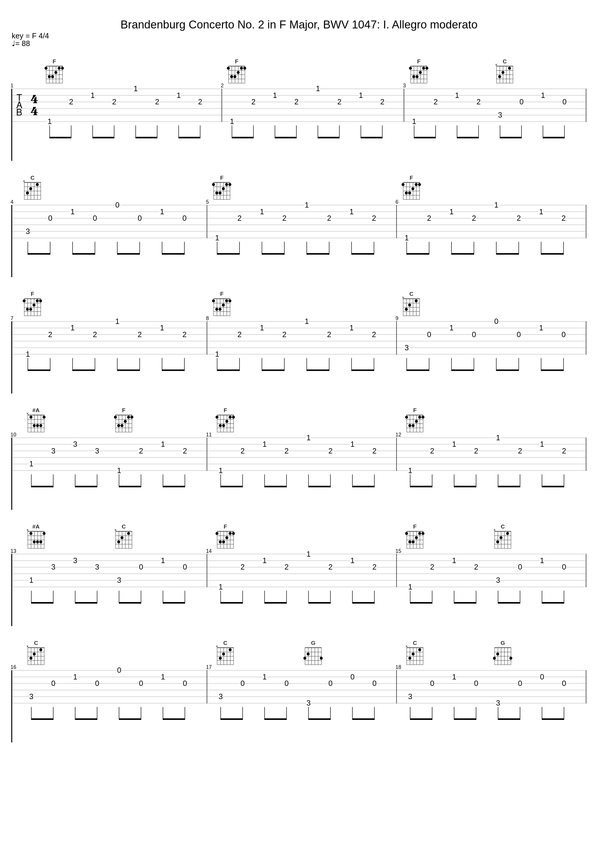 Brandenburg Concerto No. 2 in F Major, BWV 1047: I. Allegro moderato_Johann Sebastian Bach,Stuttgarter Kammerorchester,Karl Münchinger,Reinhold Barchet,André Pepin,Paul Valentin,Paolo Longinotti,Germaine Vaucher-Clerc_1