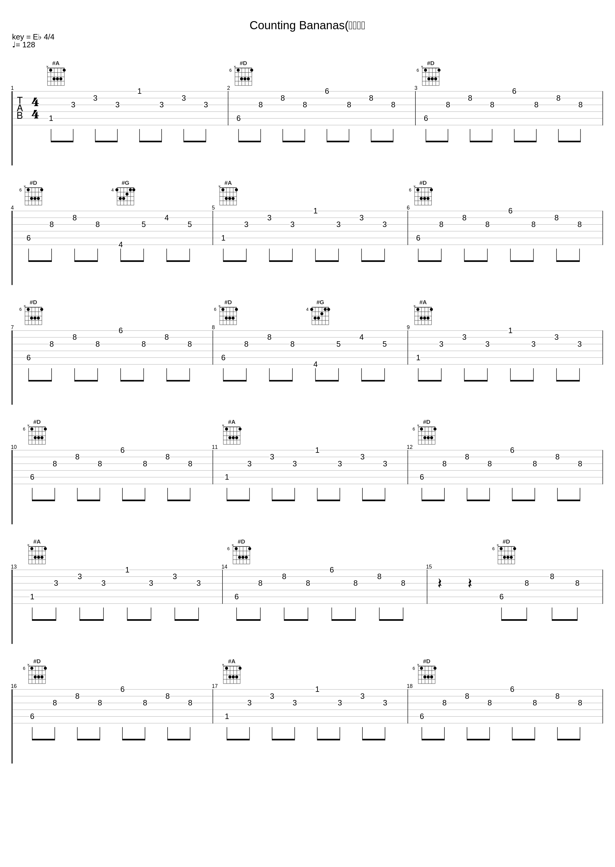 Counting Bananas(数香蕉）_Super Simple Songs_1