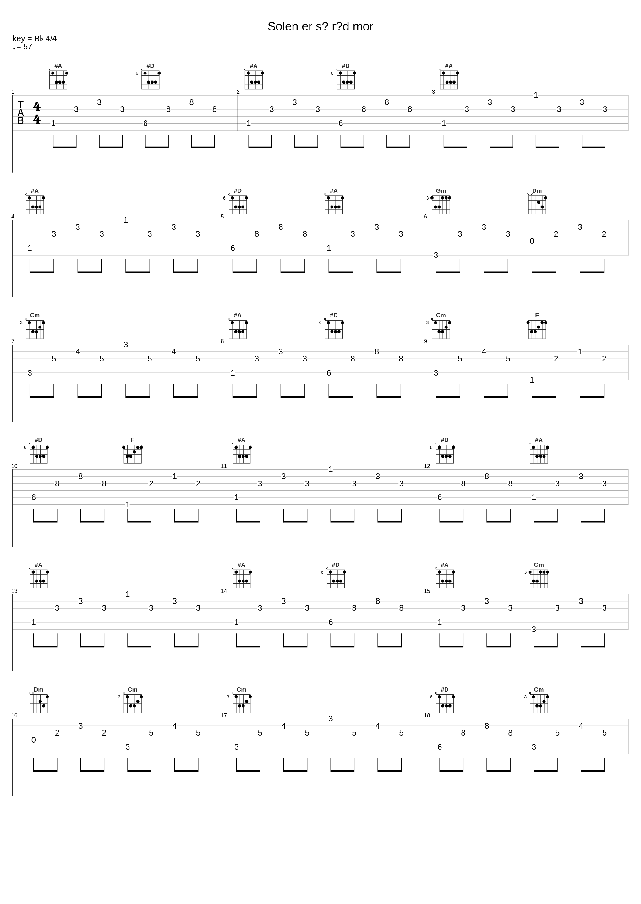 Solen er så rød mor_Signe Olsen,Harald Bergstedt,Carl Nielsen_1