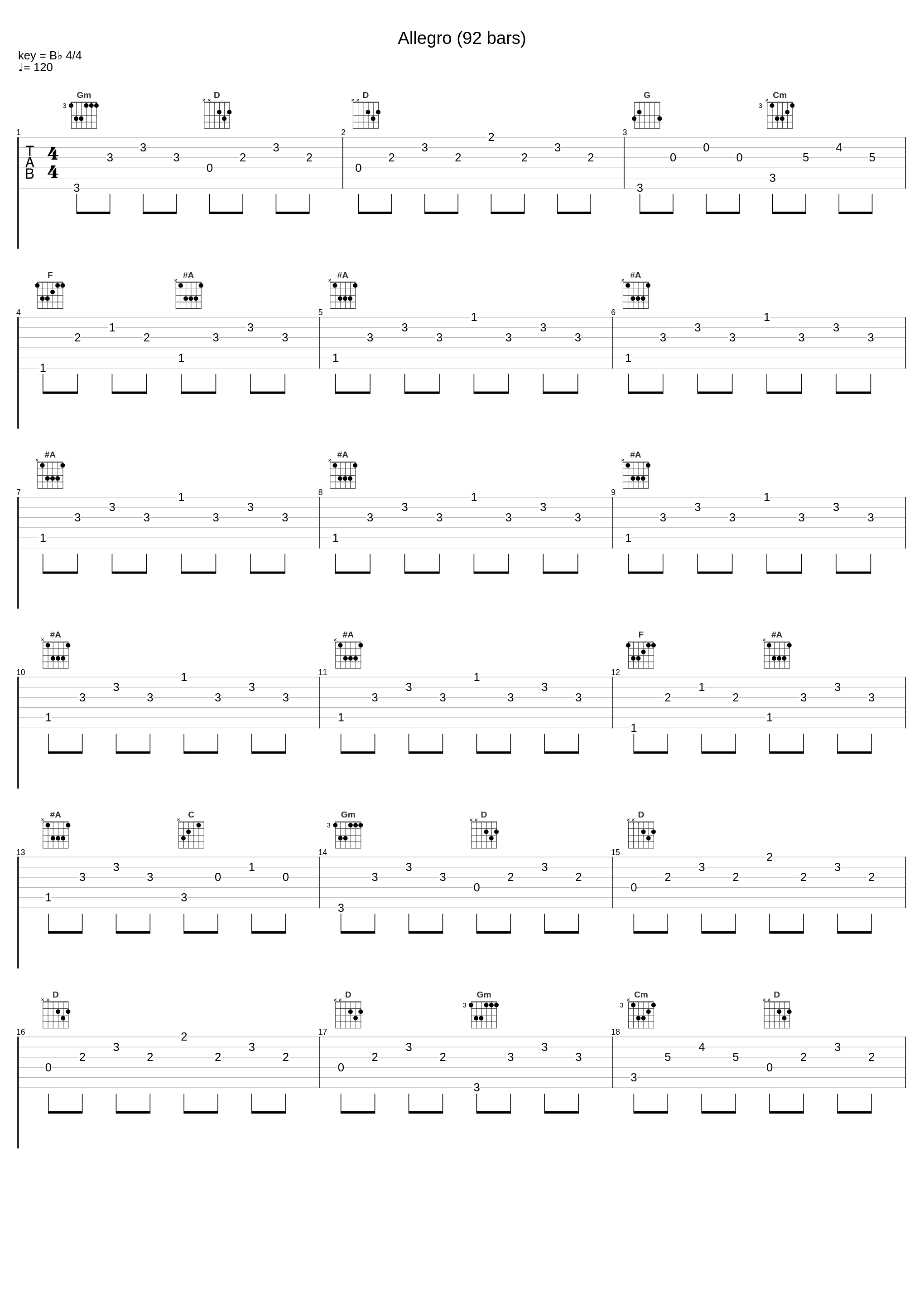 Allegro (92 bars)_George Friedrich Handel_1