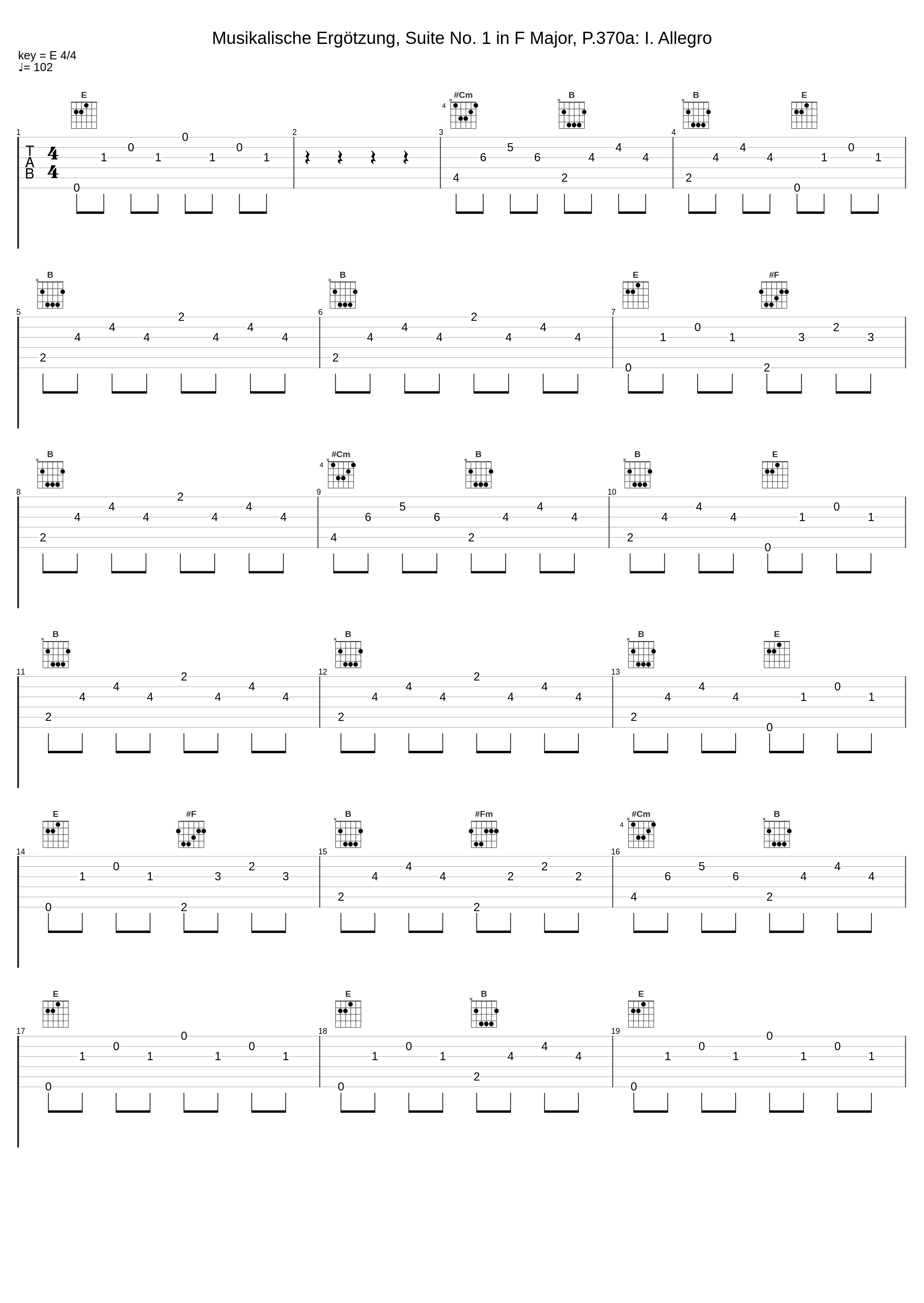 Musikalische Ergötzung, Suite No. 1 in F Major, P.370a: I. Allegro_Harmonie Universelle,Johann Pachelbel_1